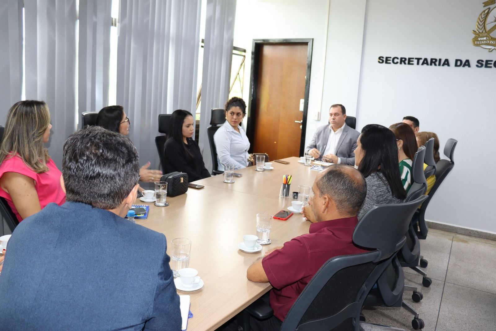 Reunião contou com a presença de da Defensoria Pública e de Conselheiros Tutelares
