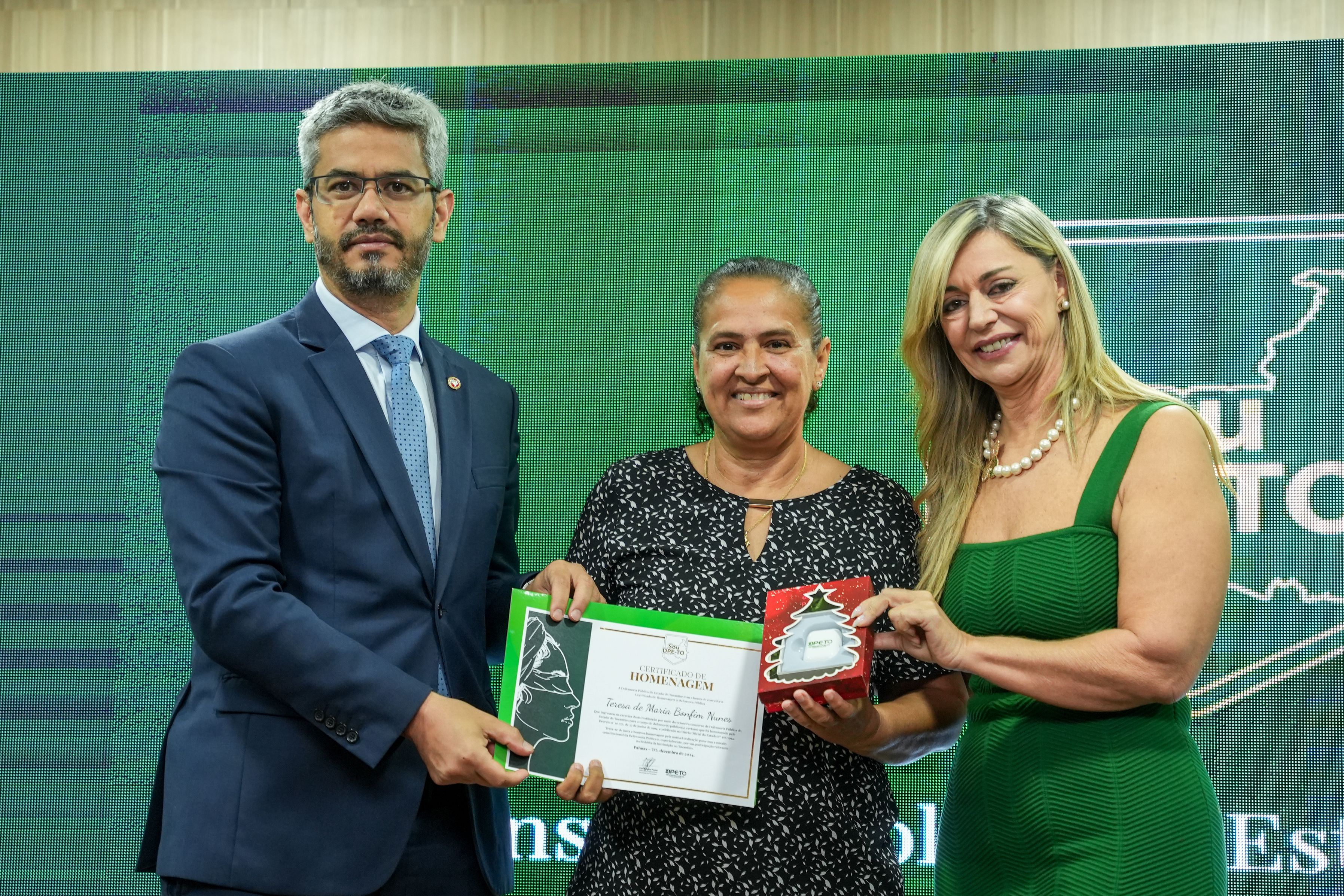 Homenageada Teresa de Maria Bonfim