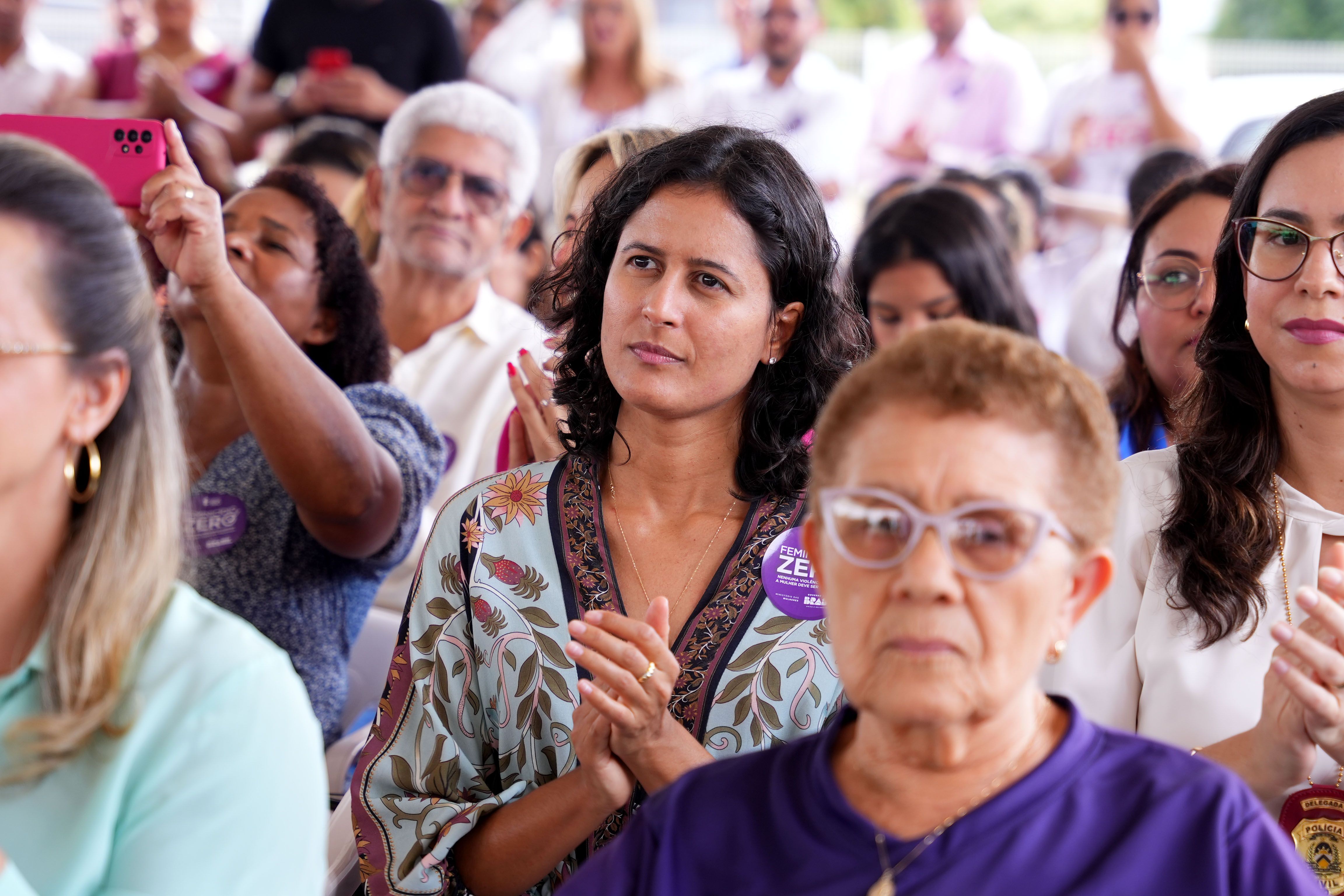 A defensora Téssia Gomes representou a instituição no evento.