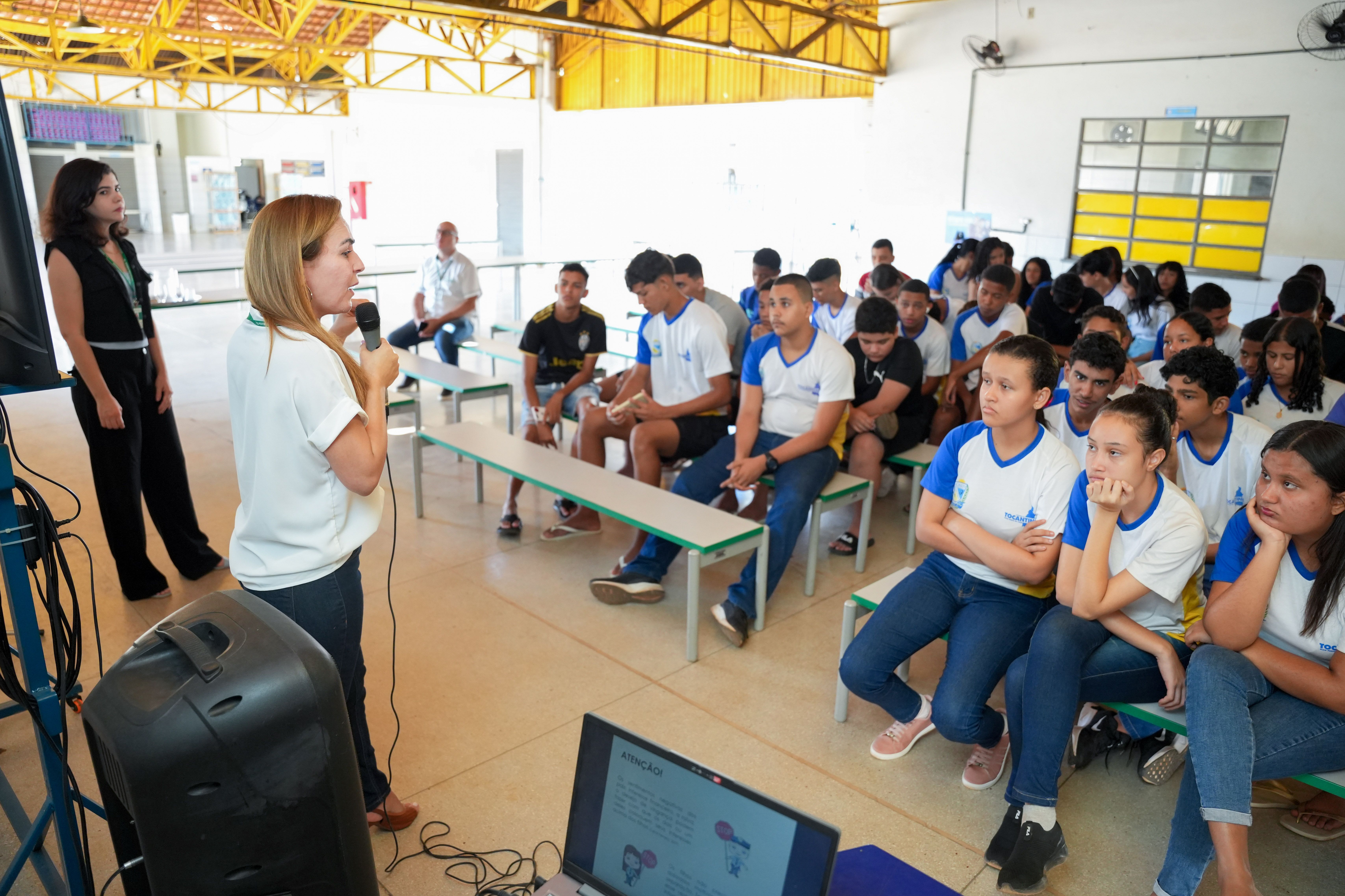 Iniciado em 2018, o “Defensoria nas Escolas” preconiza a escolha de temas como direitos humanos, ética e cultura de paz.
