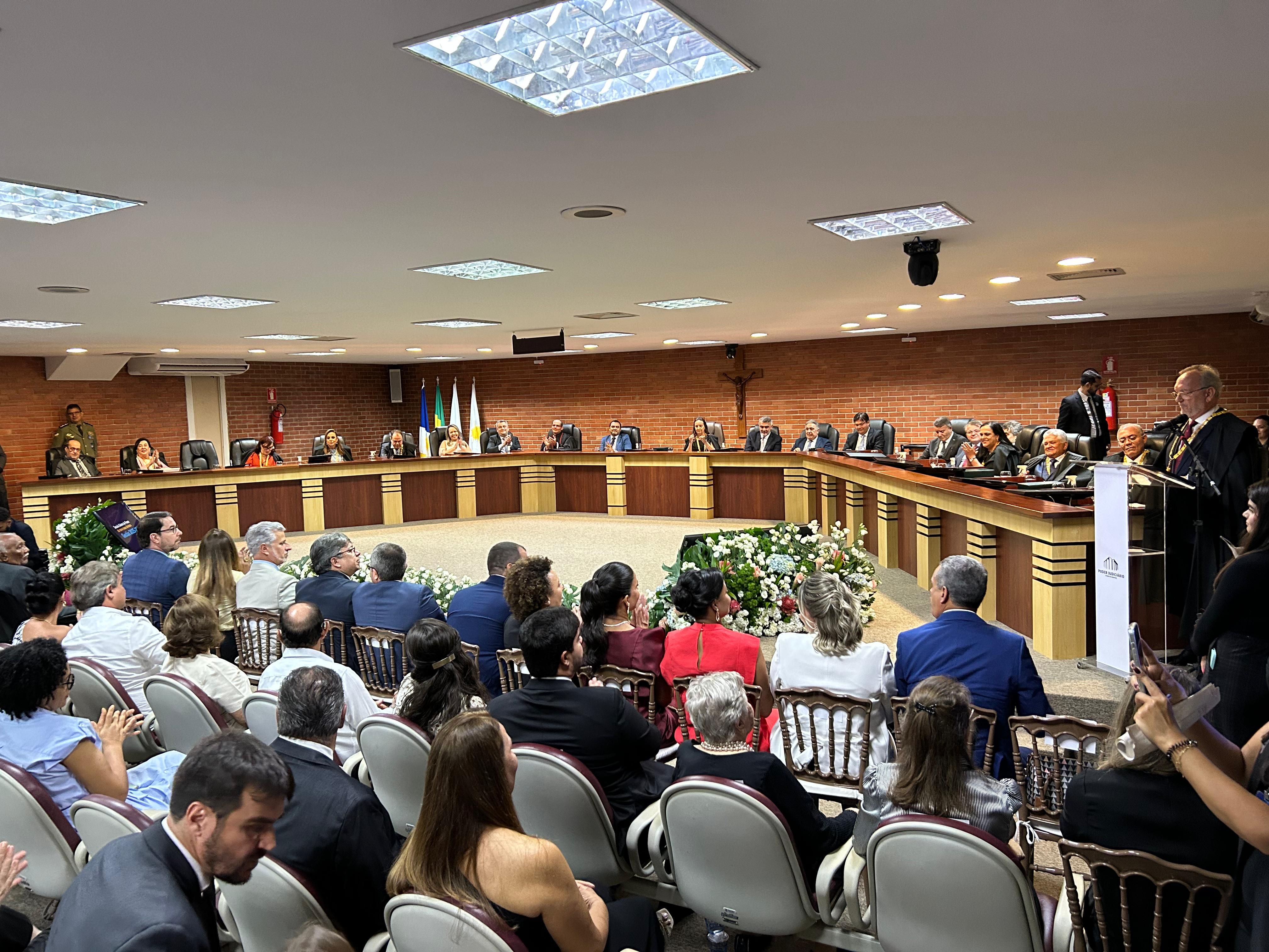 A sessão solene abriu o Ano Judiciário no Tocantins