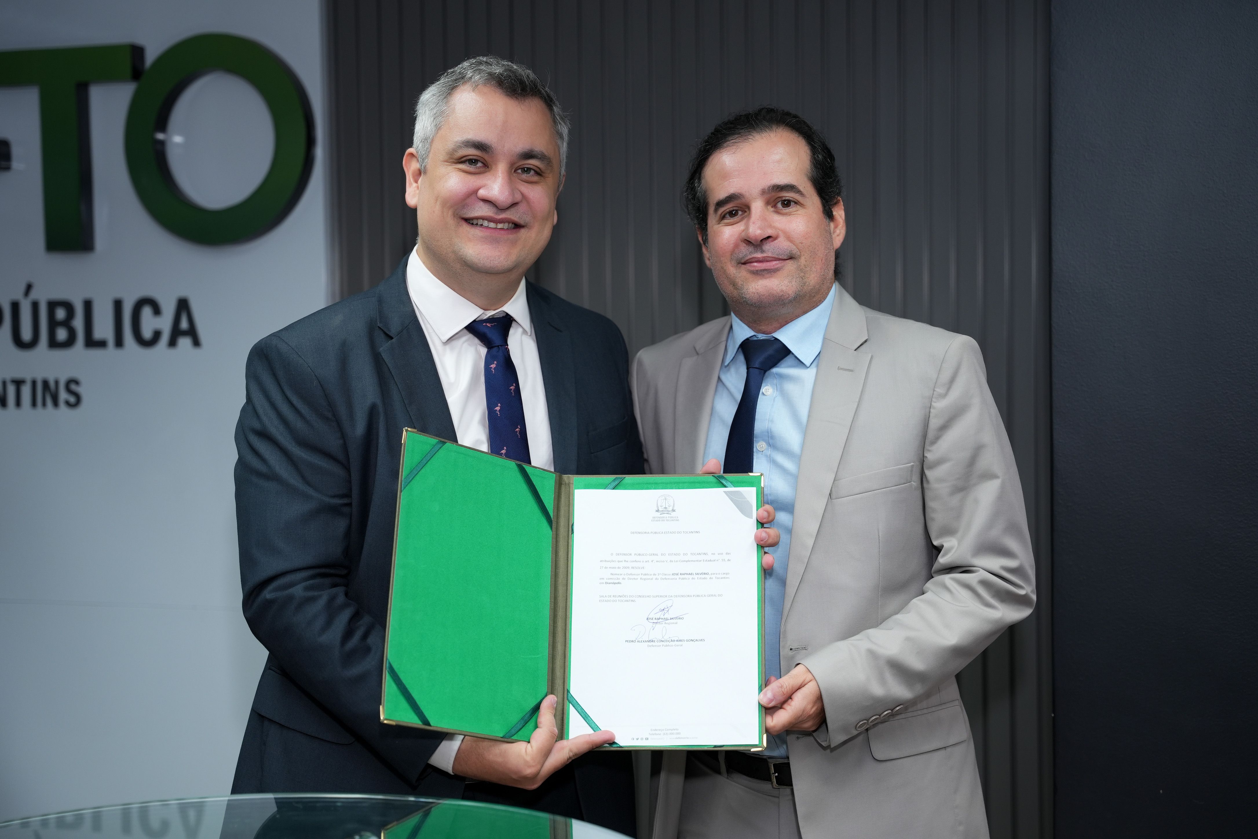 José Raphael Silvério - Diretor Regional da Defensoria Pública do Tocantins em Dianópolis