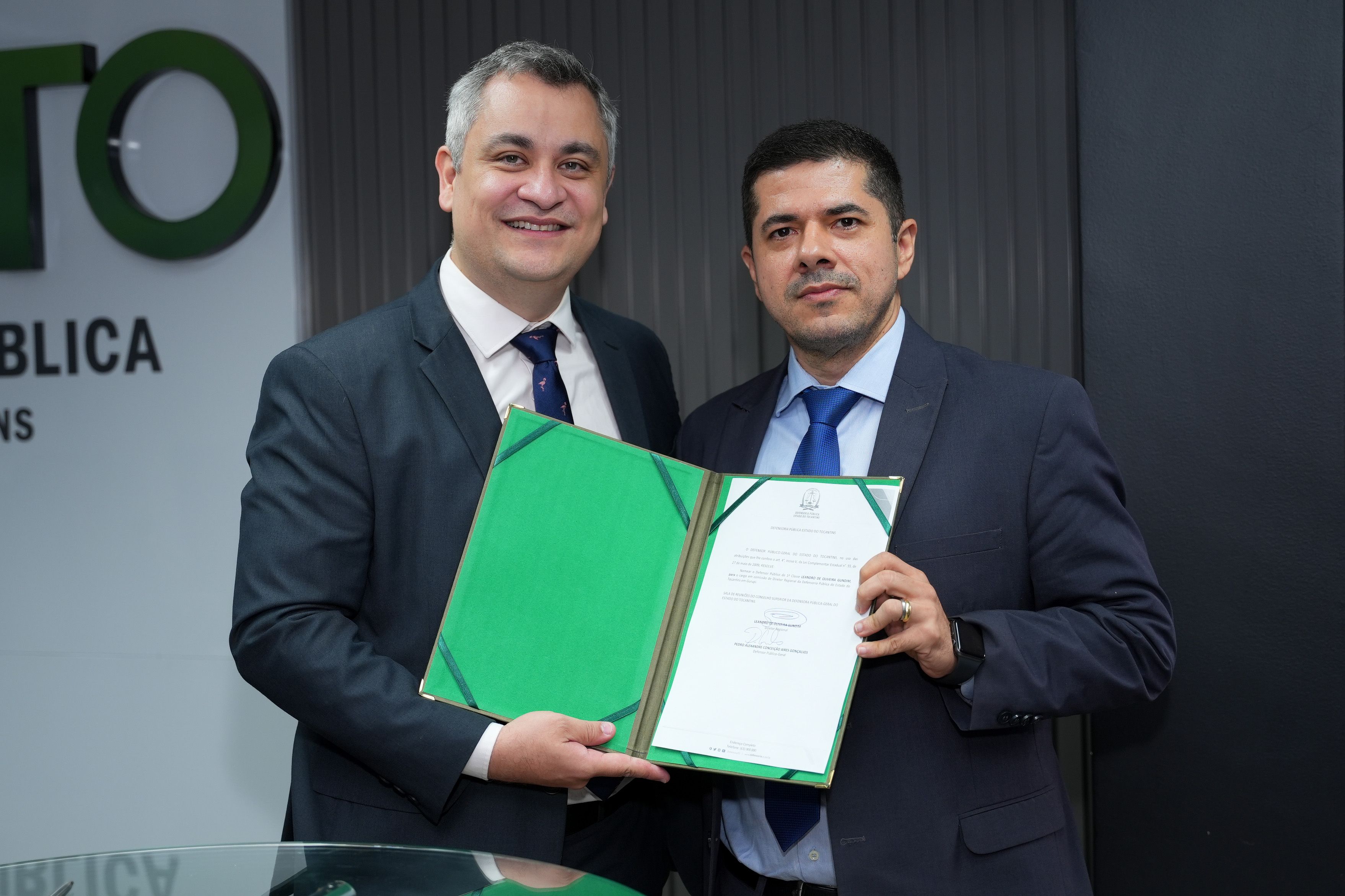 Leandro de Oliveira Gundim - Diretor Regional da Defensoria Pública do Tocantins em Gurupi;