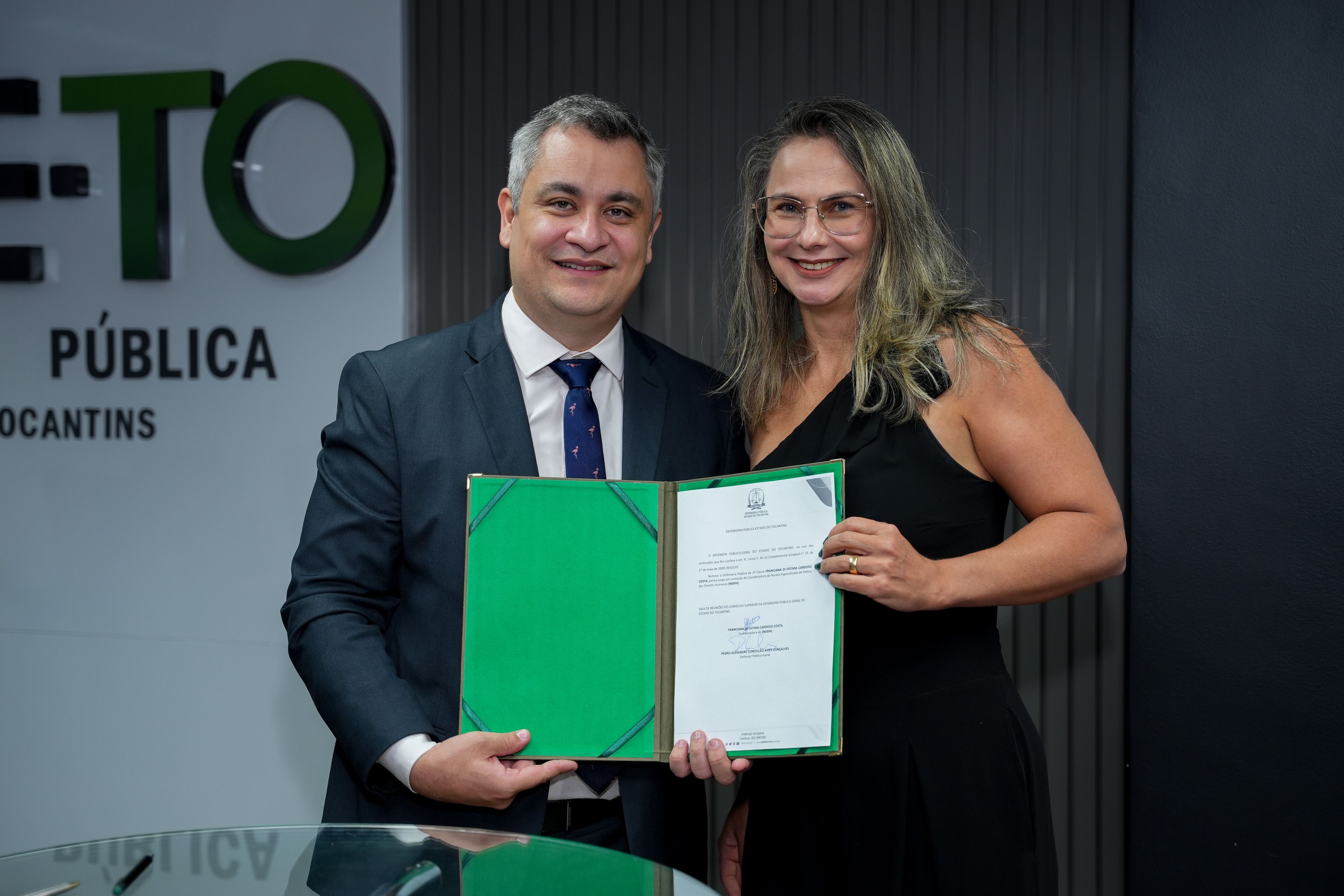 Franciana Di Fátima Cardoso Costa - Coordenadora do Núcleo Especializado de Defesa dos Direitos Humanos