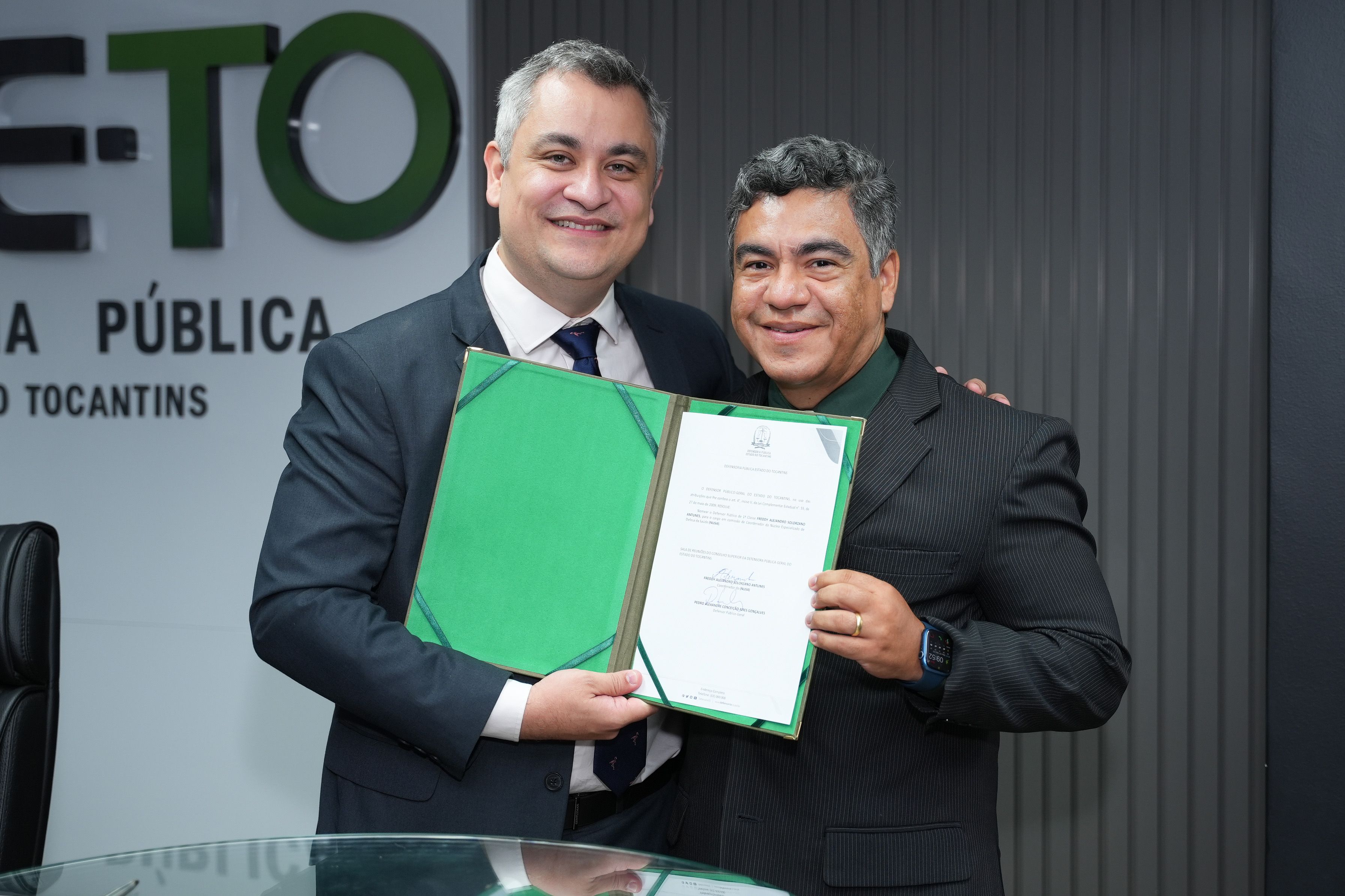 Freddy Alejandro Solorzano Antunes - Coordenador do Núcleo Especializado de Defesa da Saúde