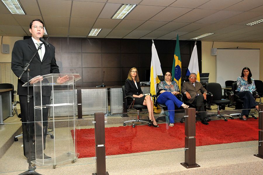 Pronunciamento do juiz Roniclei Alves de Moraes.