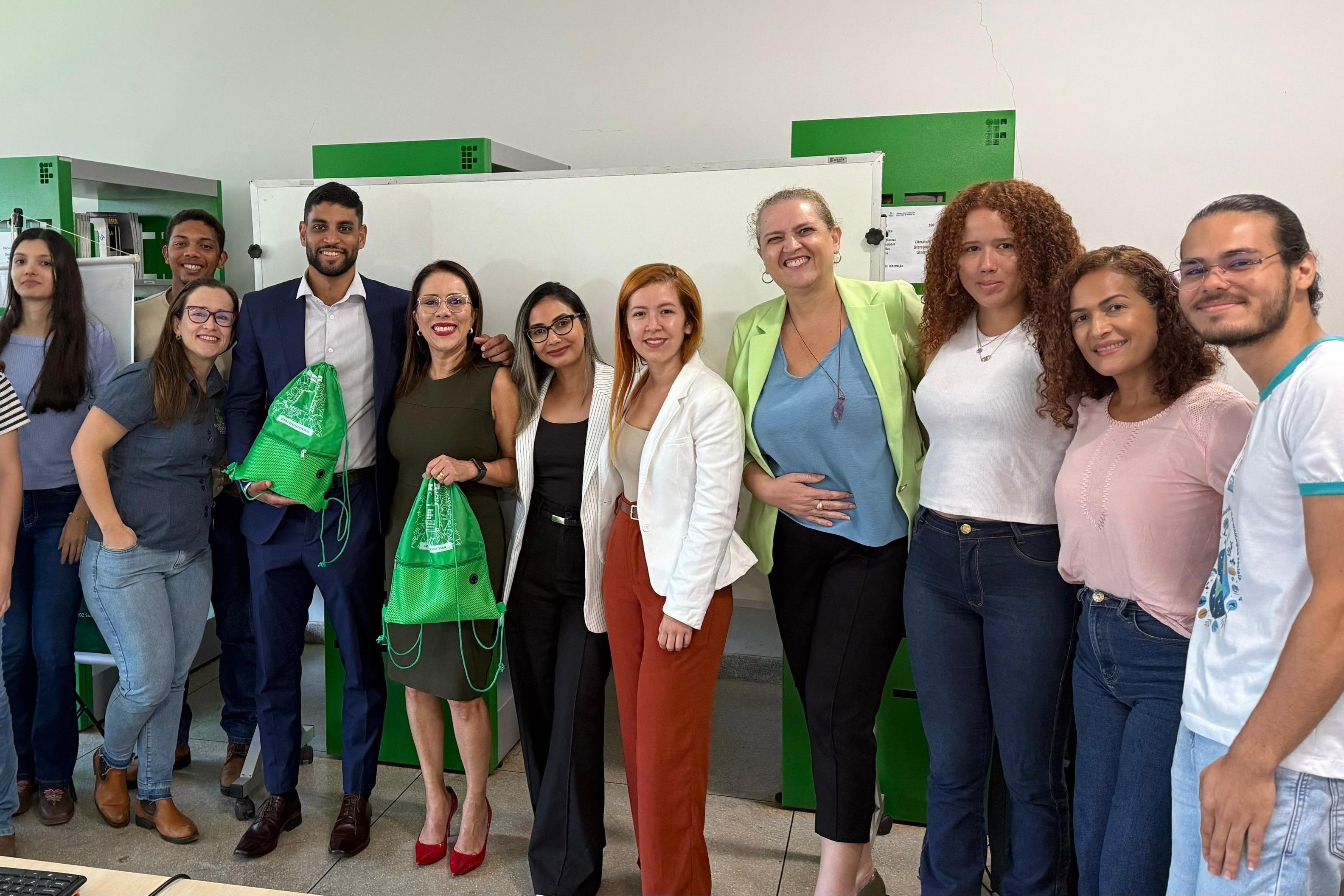 A palestra fez parte da ação educativa do Núcleo de Combate ao Assédio do IFTO.