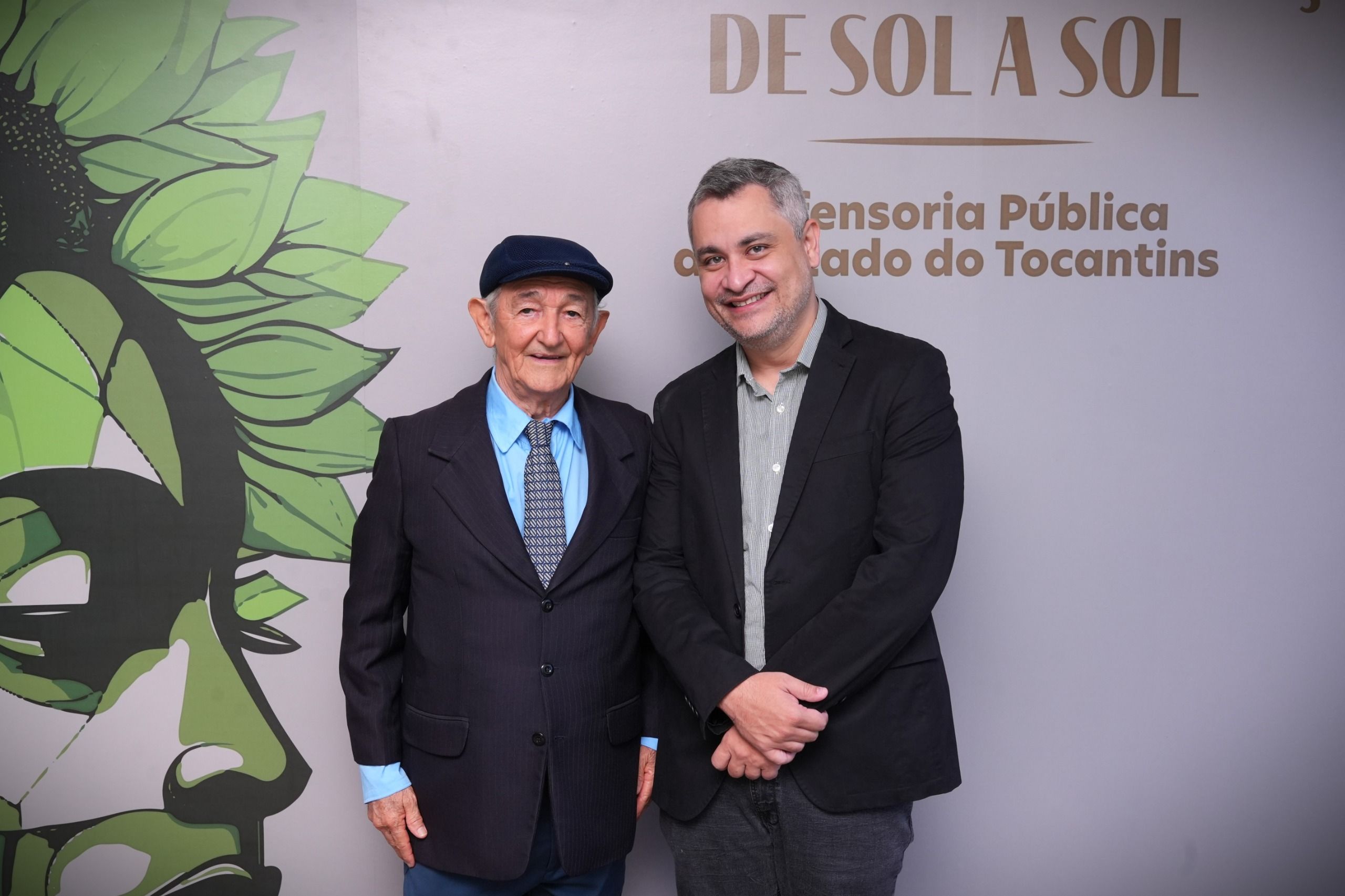 Pedro Alexandre recebeu Antonio Clementino em sua chegada na Defensoria Pública