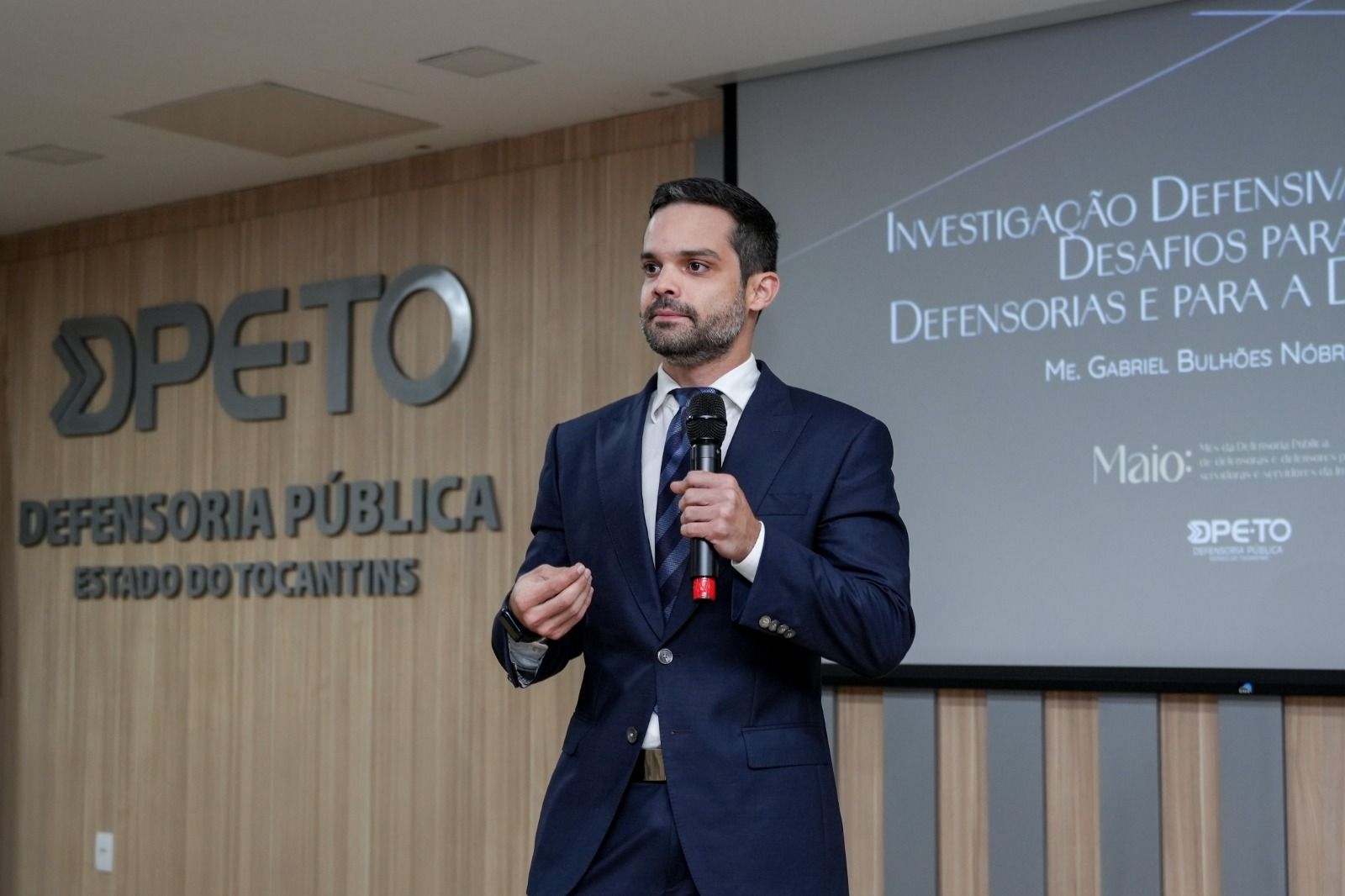 Gabriel Bulhões falou sobre “Investigação Defensiva e os Novos Desafios para as Defensorias e para a Defesa Penal"