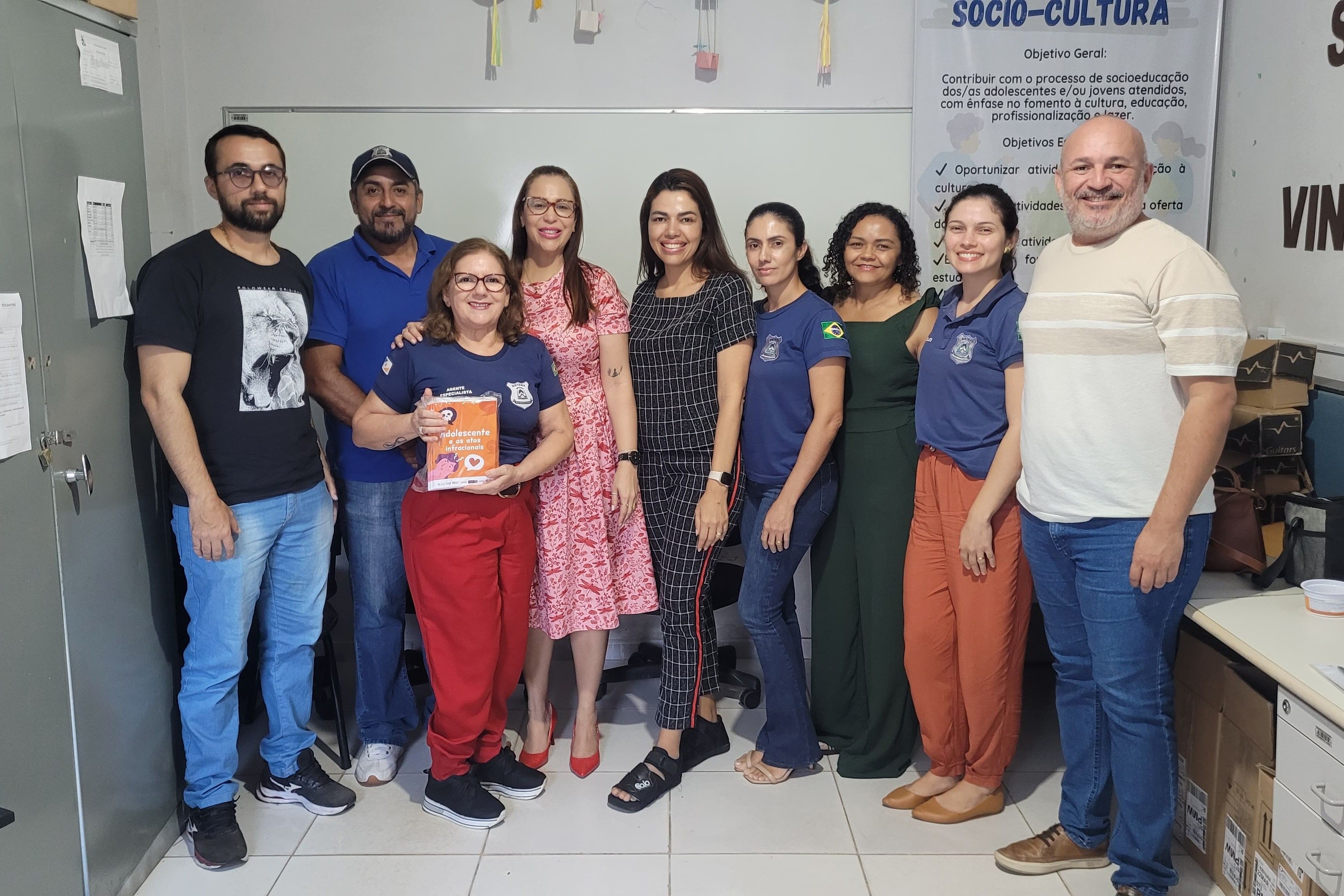 Profissionais do socioeducativo receberam capacitação sobre Plano Individual de Atendimento (PIA)