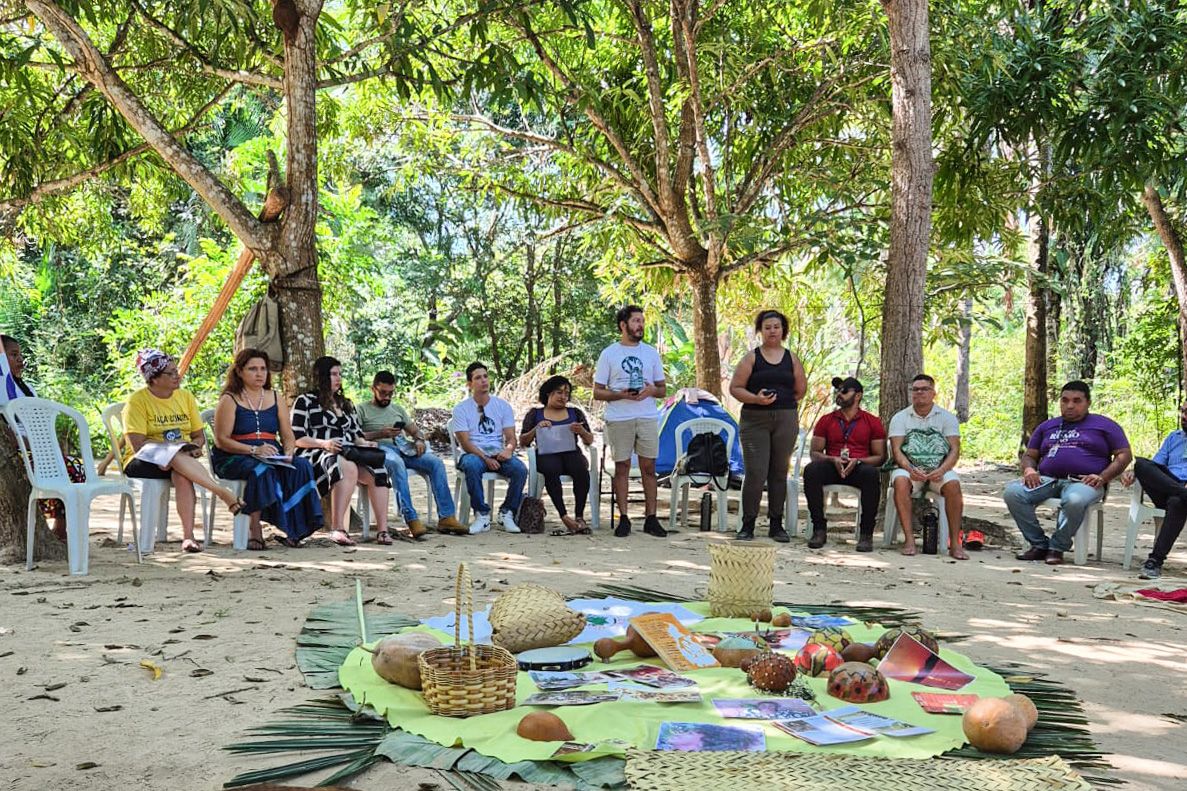 Parte do evento aconteceu na Ilha de São Vicente, em Araguatins
