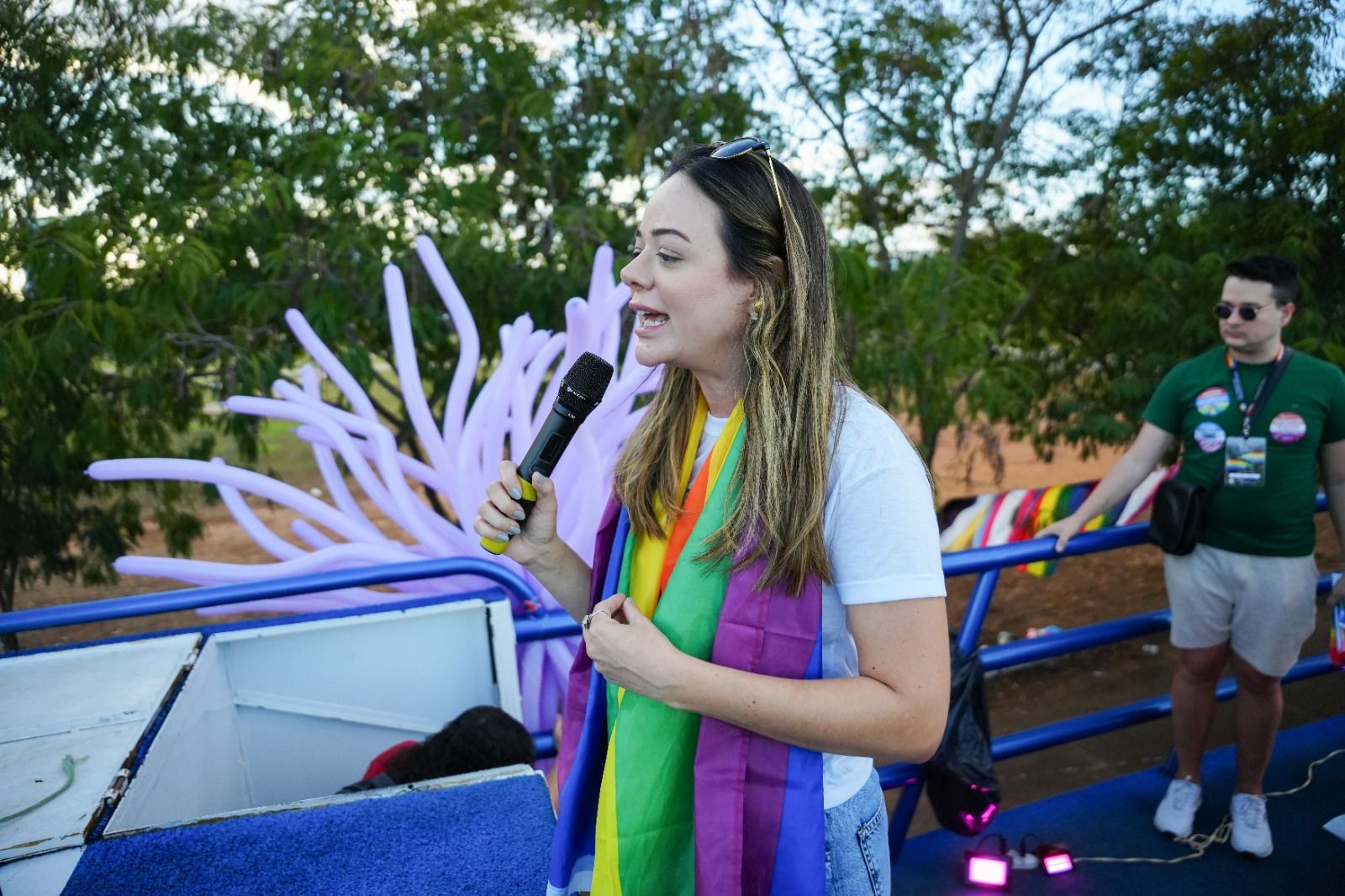 "Em termos de direitos humanos, a Defensoria também tem o papel essencial de informar e empoderar a comunidade”, comentou a defensora pública Ludne Nabila de Oliveira Barroso.