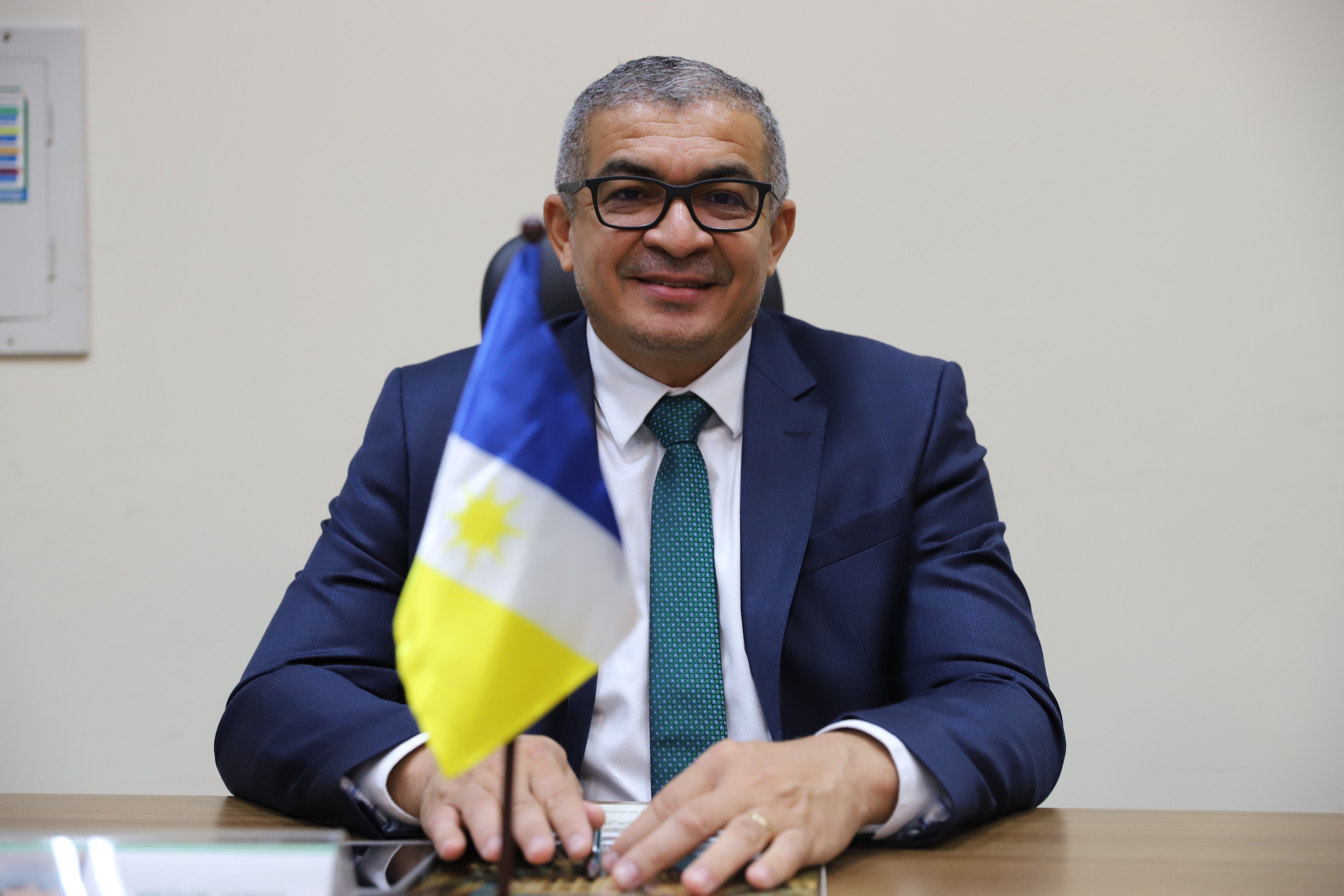 Presente o corregedor-geral da DPE-TO, Neuton Jardim dos Santos
