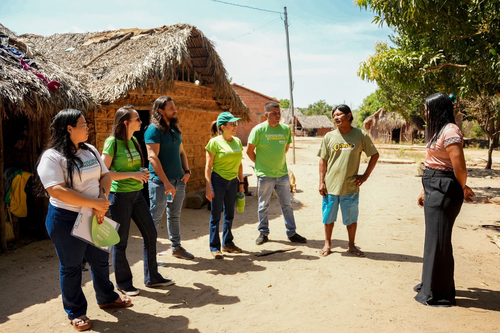 As equipes da Defensoria Pública avaliaram questões como educação inclusiva, acessibilidade de crianças com deficiências físicas; saneamento básico, saúde e infraestrutura de estradas e pontes