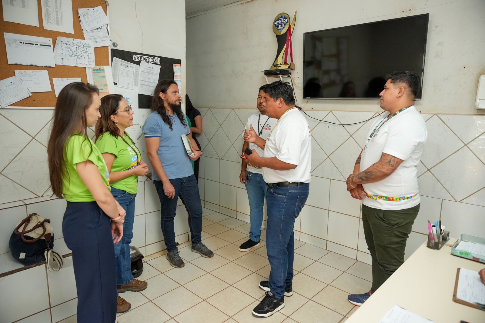 Visita ao Dsei Tocantins, Polo de Itacajá