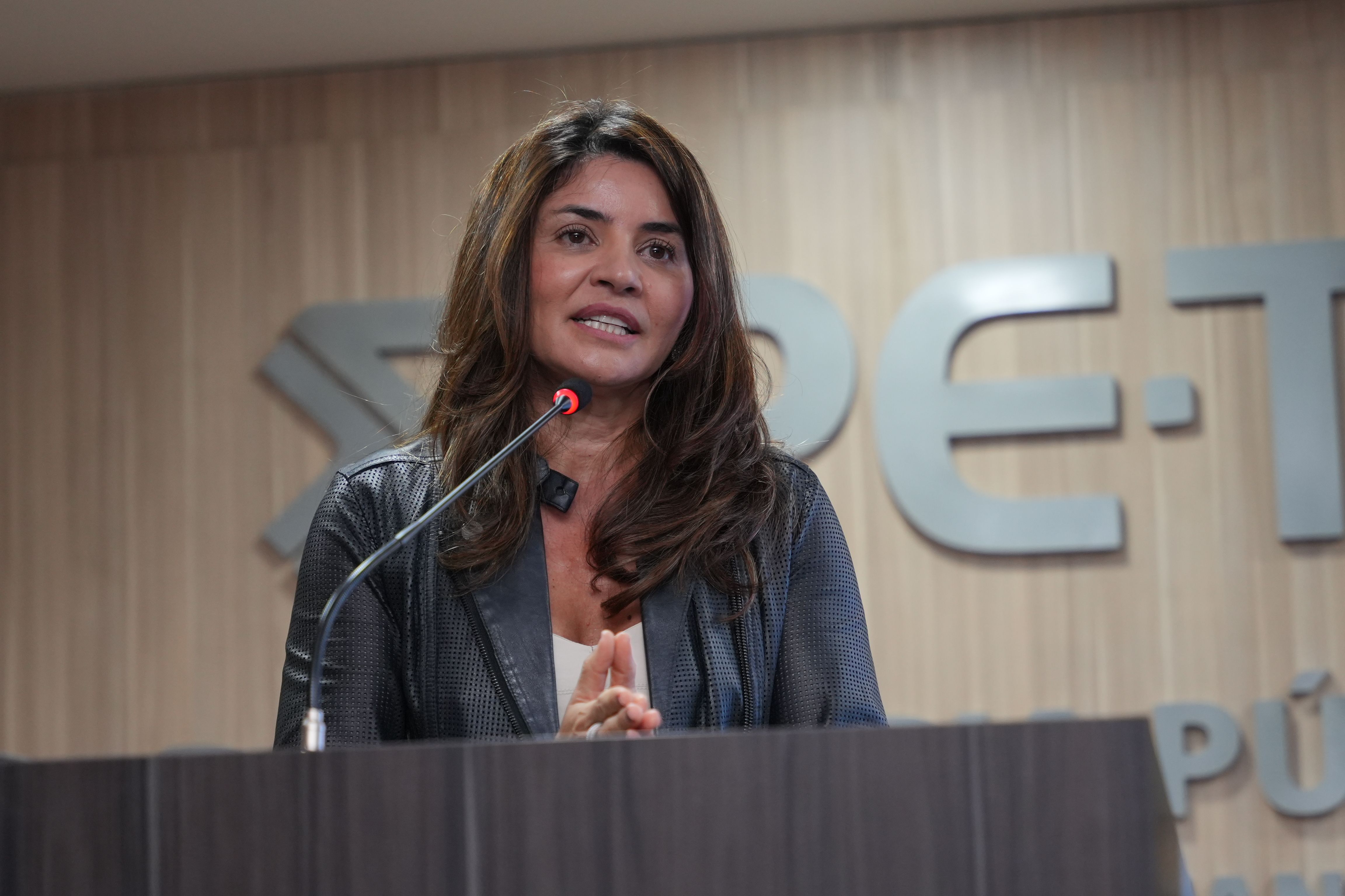 Luziane Castro também falou sobre a missão da Defensoria Pública a relação dessa missão com o Projeto