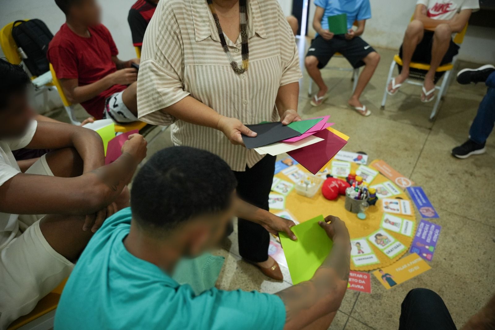 Adolescentes participaram de diversas atividades