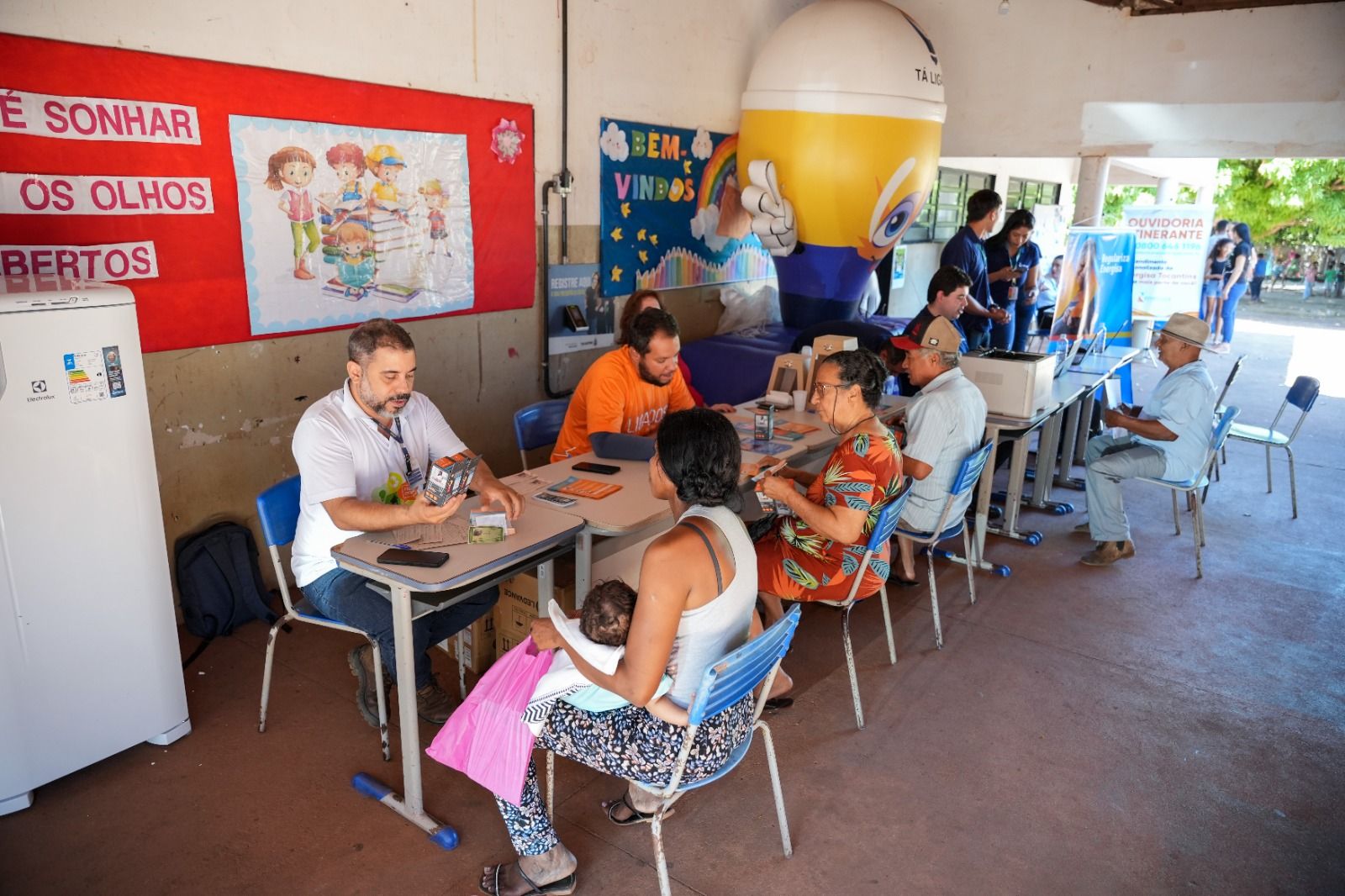 Defensoria Pública integra ação social do Conselho Estadual de Consumidores de Energia Elétrica do Tocantins