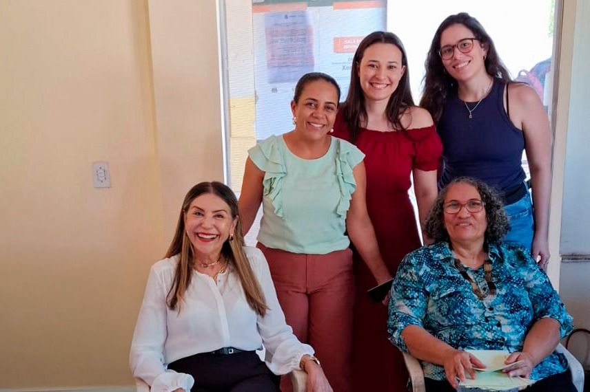 Equipe que atuou na oficina de escrita