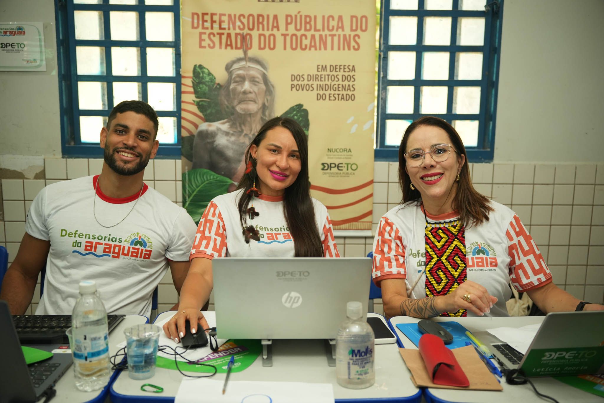 Defensores do Tocantins, João Pedro Cerqueira, Isakyana Ribeiro e Letícia Amorim