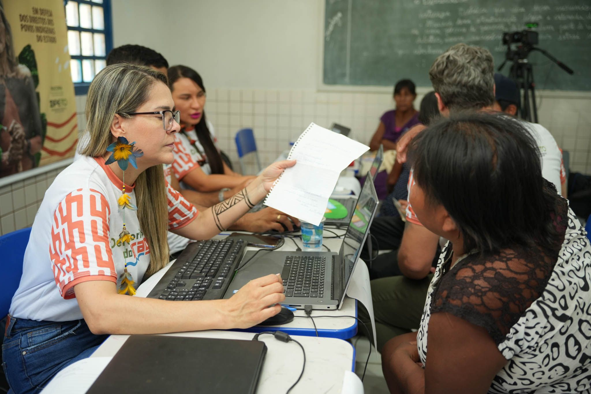 Indígenas tiveram diversos tipos de serviços à disposição