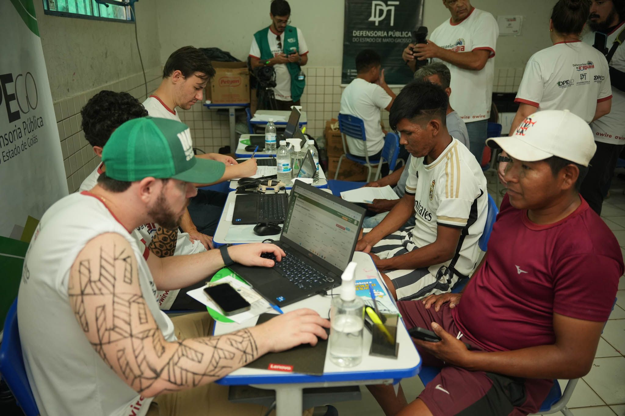 Indígenas buscaram atendimento nos diversos tipos de serviços oferecidos