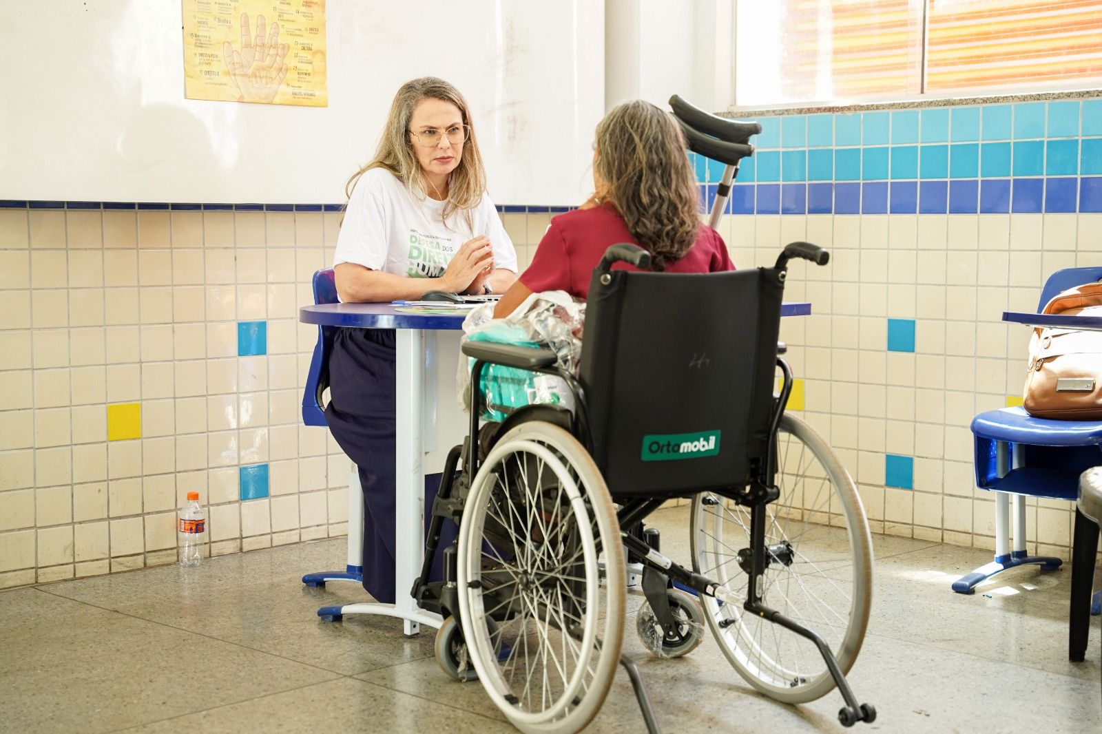 Defensora pública Franciana Di Fátima integrou equipe de atendimento da DPE-TO