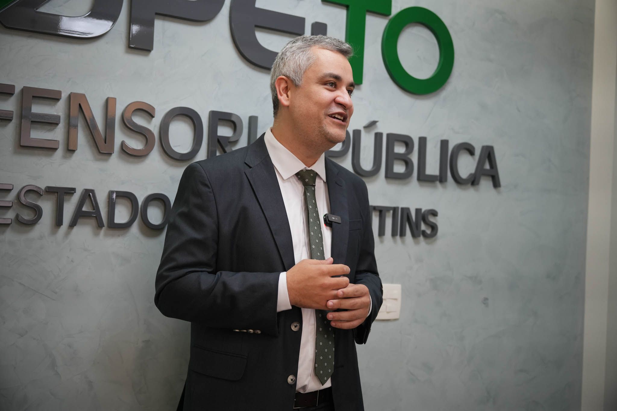 Pedro Alexandre disse que a DPE-TO estar em Brasília mostra o compromisso da Instituição com os assistidos de que vão ter uma defesa digna e de qualidade em todas as instâncias