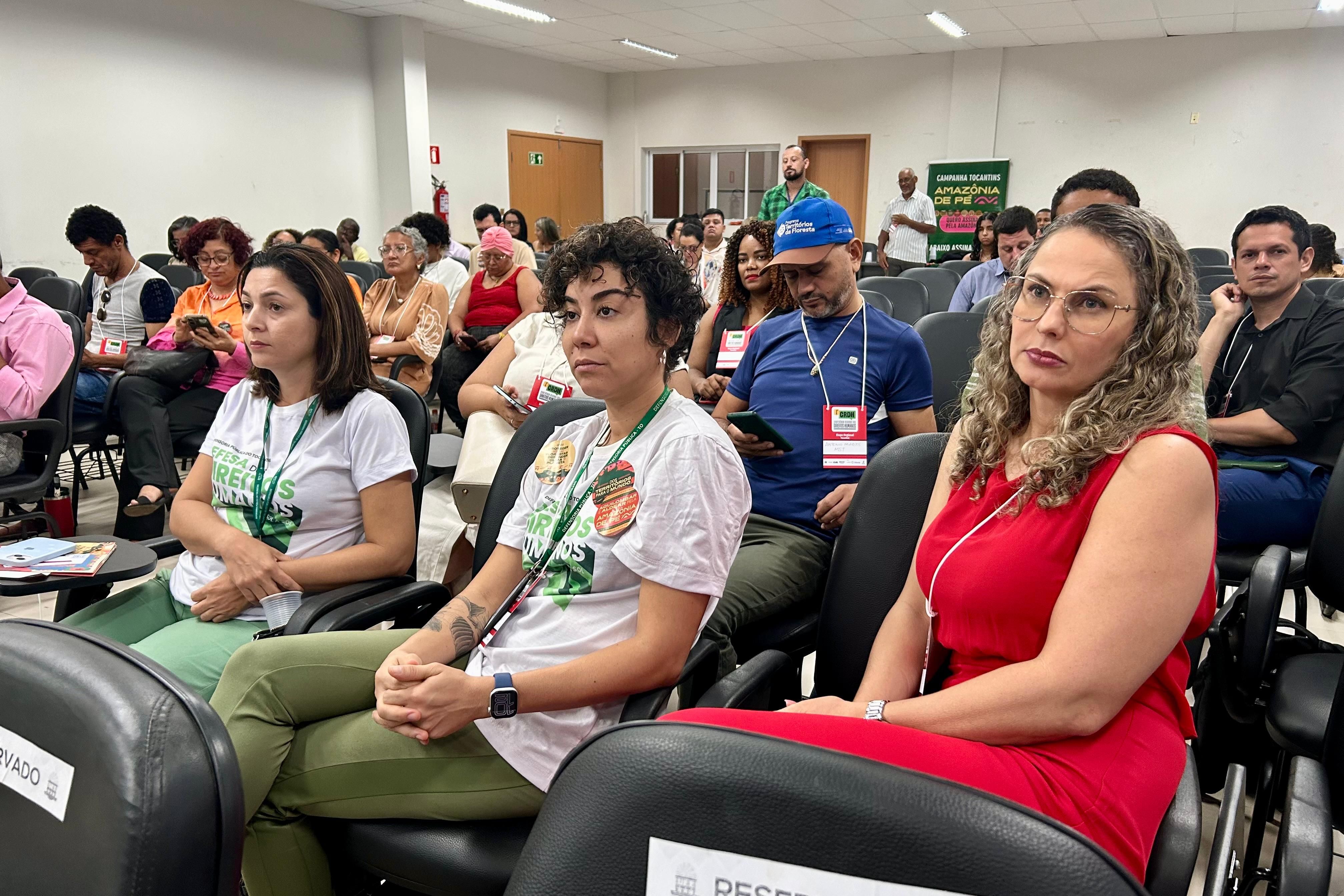 Em Palmas, também estiveram presentes as servidoras Liz Marina Régis e Jane Lucy Cavalcante.