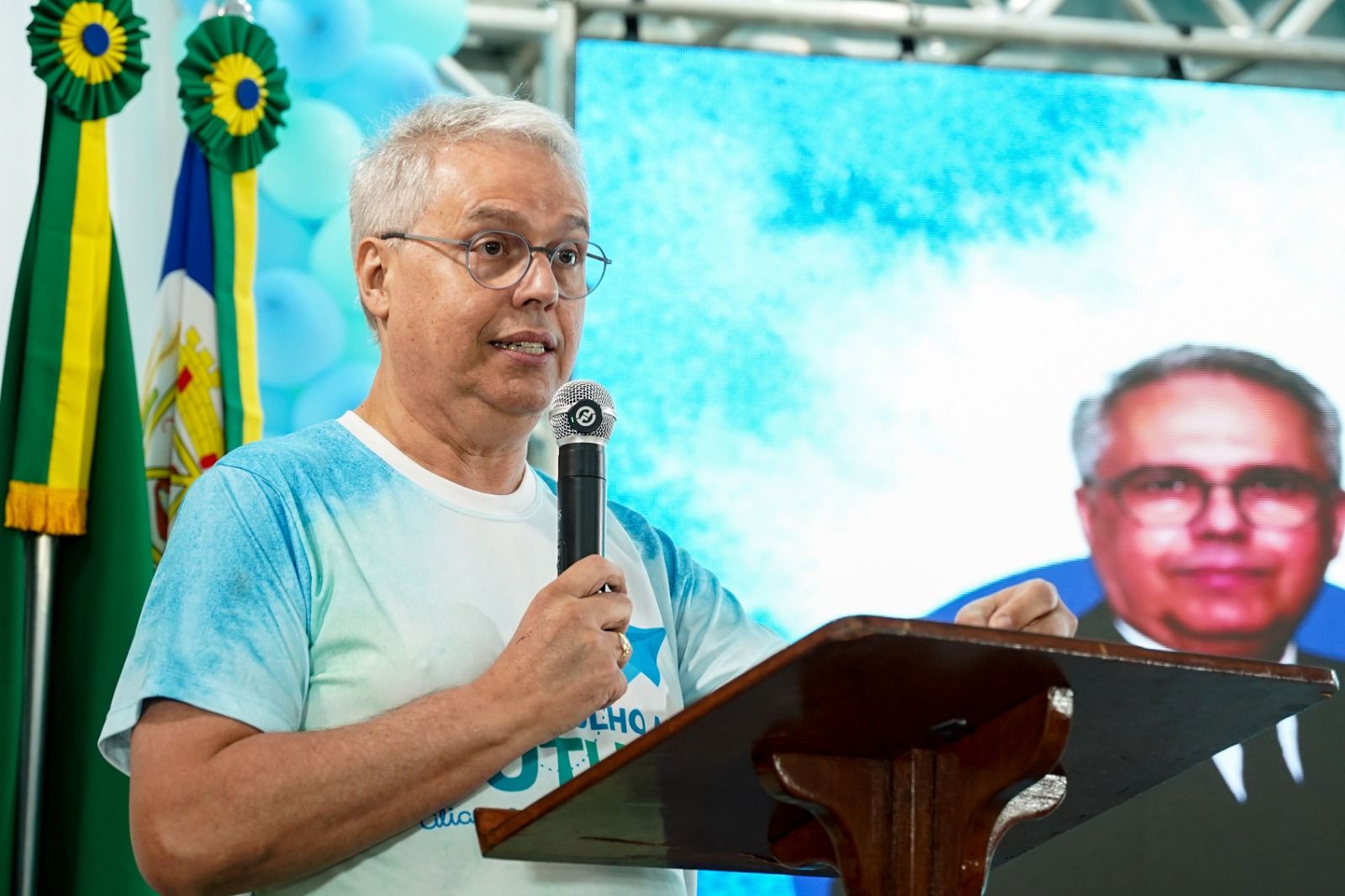 Esteve presente o coordenador do programa, conselheiro do TCETO Severiano Costandrade