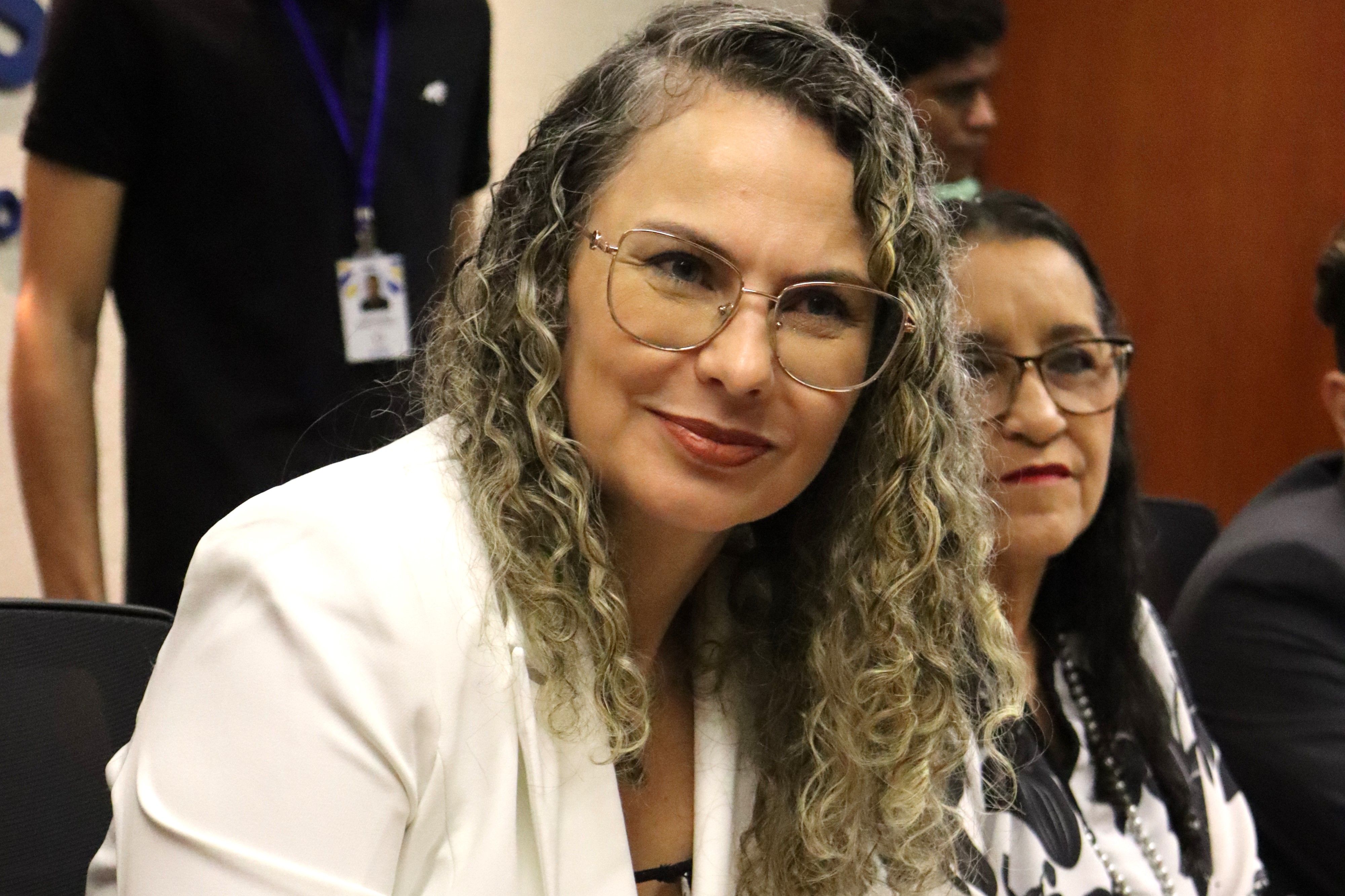 Franciana Di Fátima Cardoso foi eleita para o cargo de 1ª secretária do CEDDH
