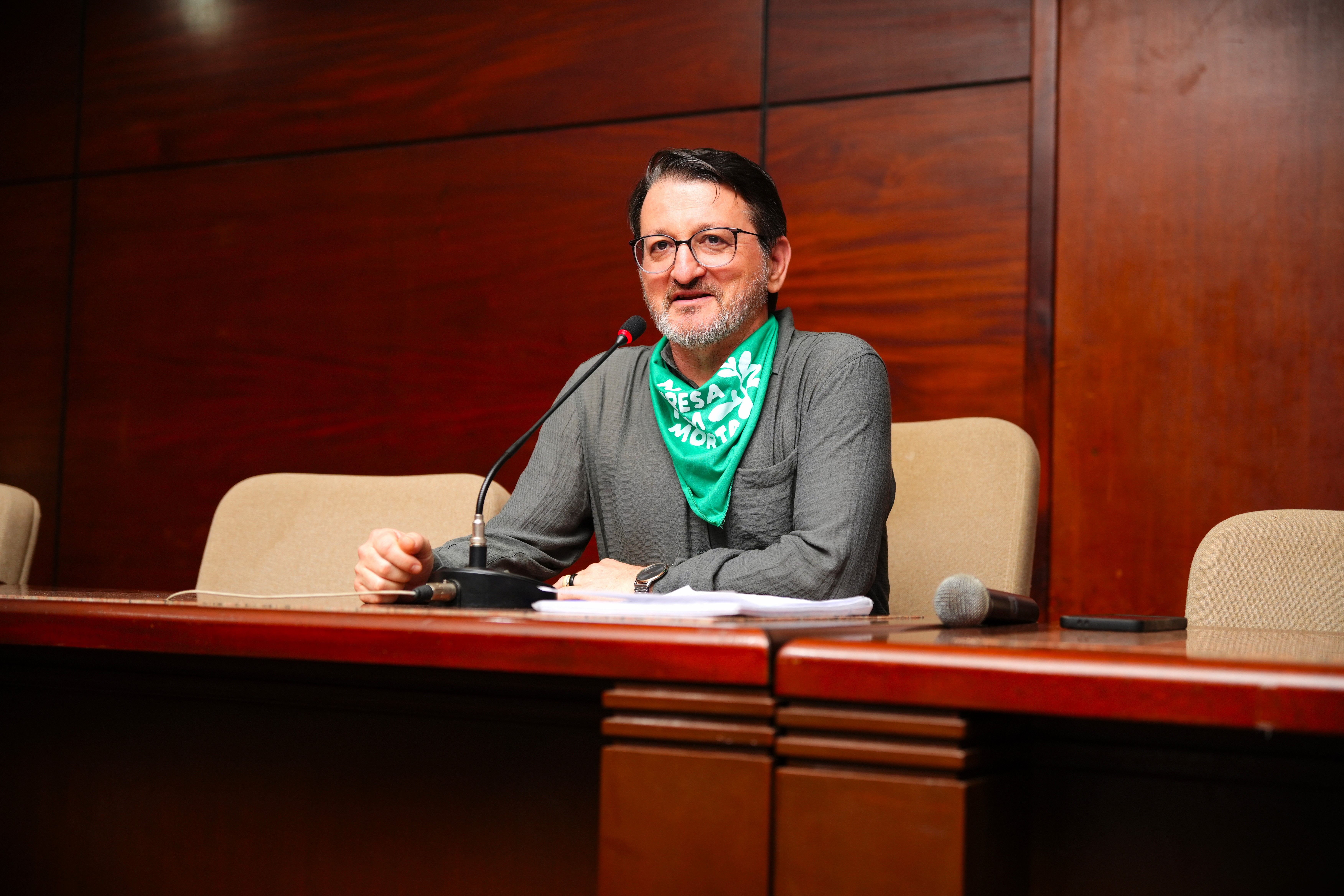 A palestra magna foi ministrada pelo professor Paulo César Carbonari.