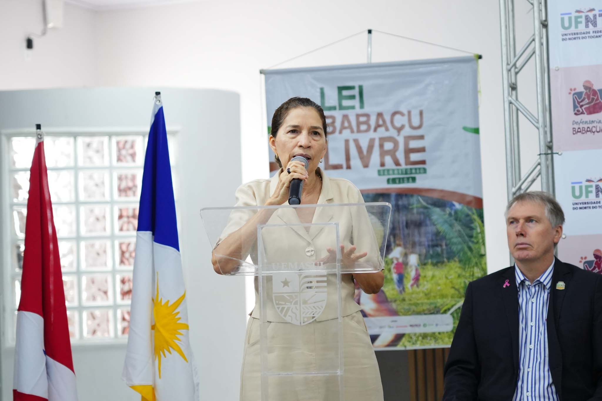 A reitora da Uemasul, Luciléia Ferreira Lopes Gonçalves, destacou a importância social para a Universidade