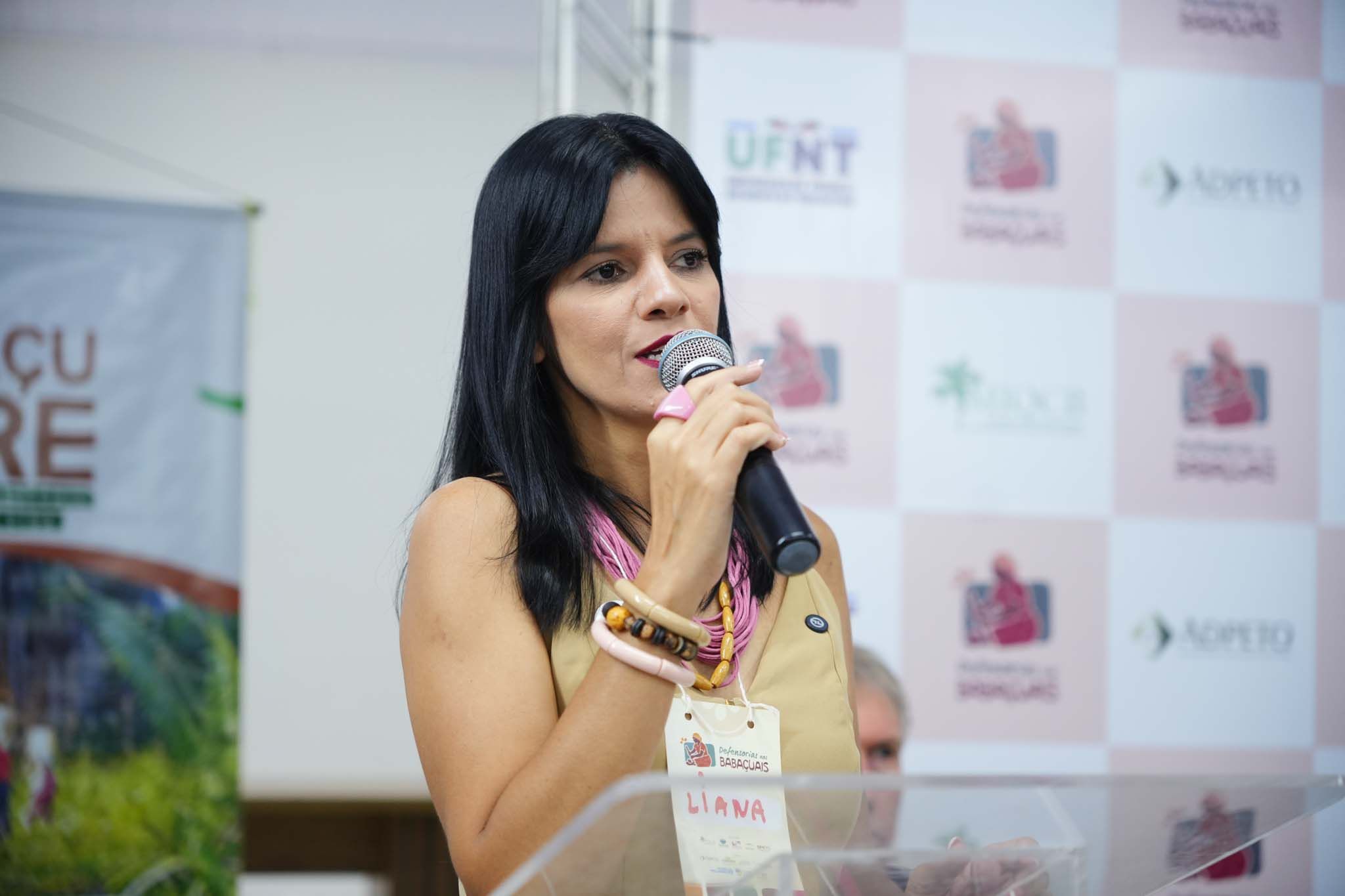 Secretária municipal de Políticas para Mulheres de Imperatriz, Liana Melo Lima Bitencourt