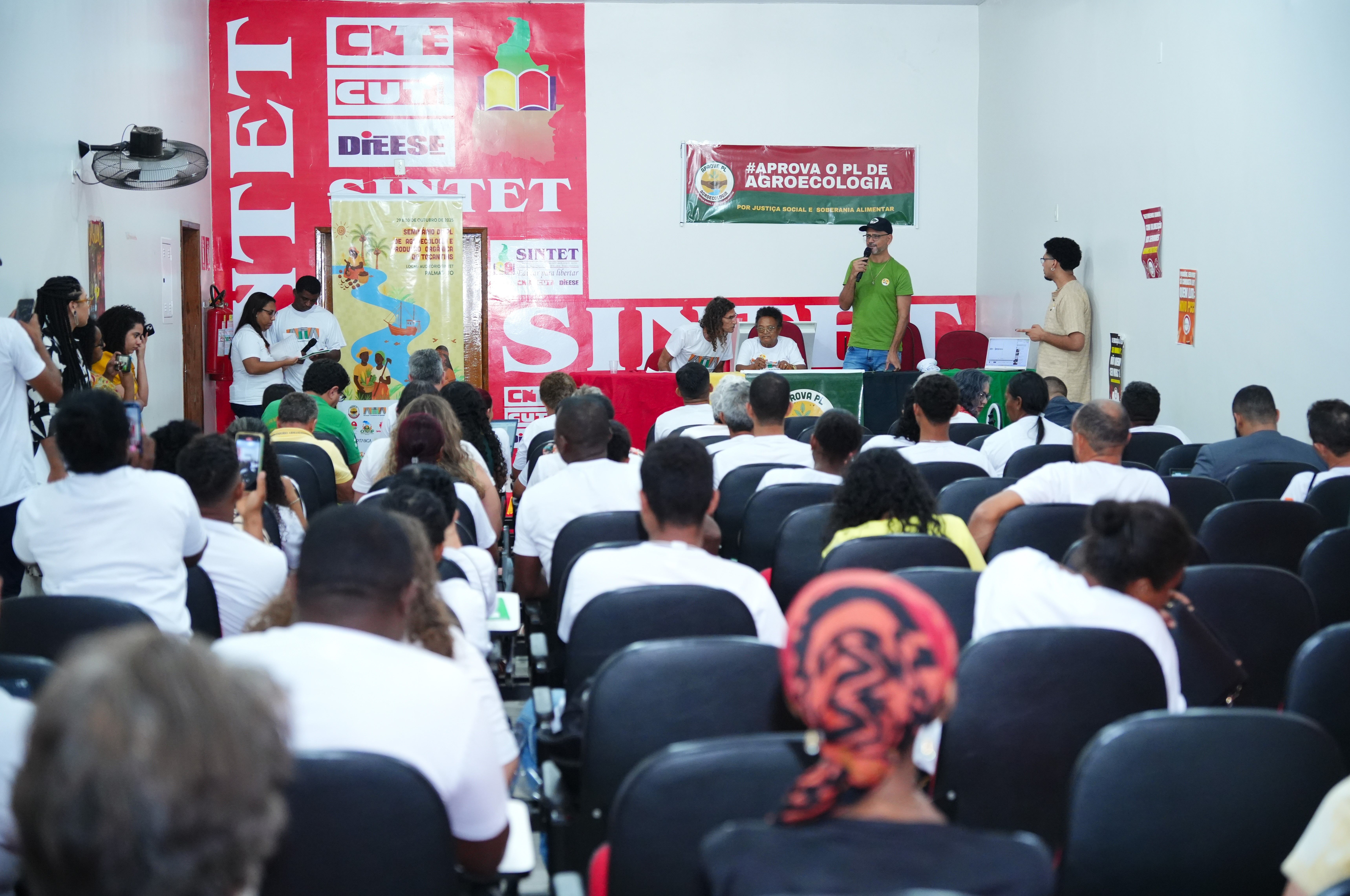O evento foi promovido pela Articulação Tocantinense de Agroecologia
