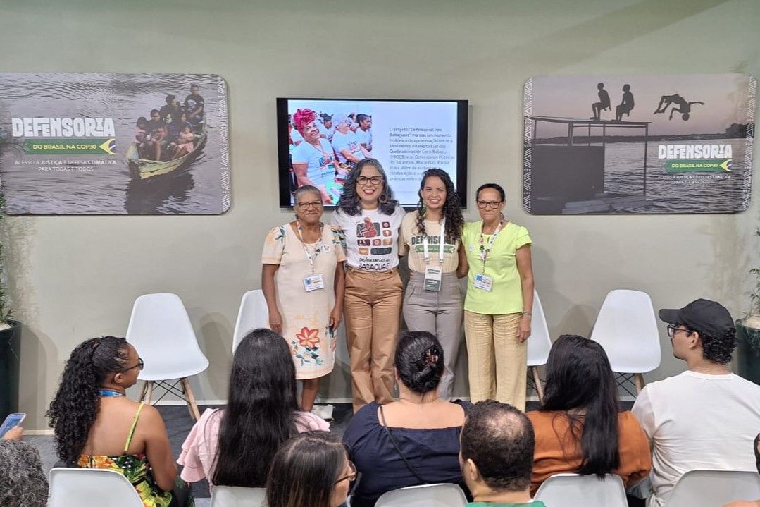 O Projeto foi apresentado pela defensora do Tocantins Kenia Martins; defensora do Maranhão Maiele Moraes, vice-coordenadora-geral do MIQCB, Ednalva Ribeiro e coordenadora executiva do MIQCB no Pará, Cledeneuza Bezerra