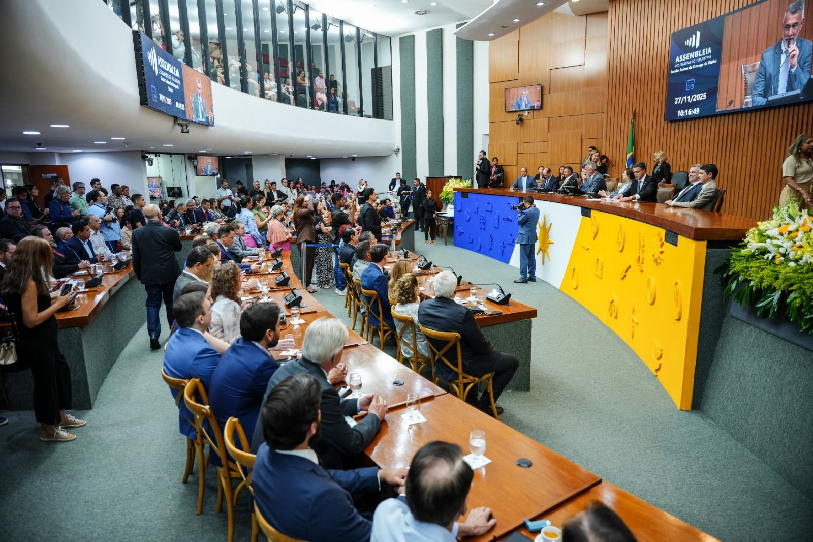 O ato reuniu gestores, representantes políticos e membros da sociedade civil