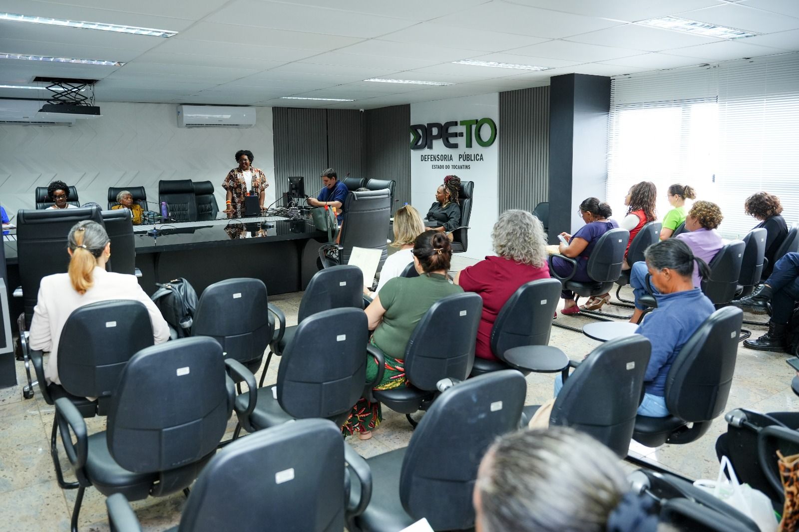 As alunas puderam tirar dúvidas e trocar experiência com as profissionais