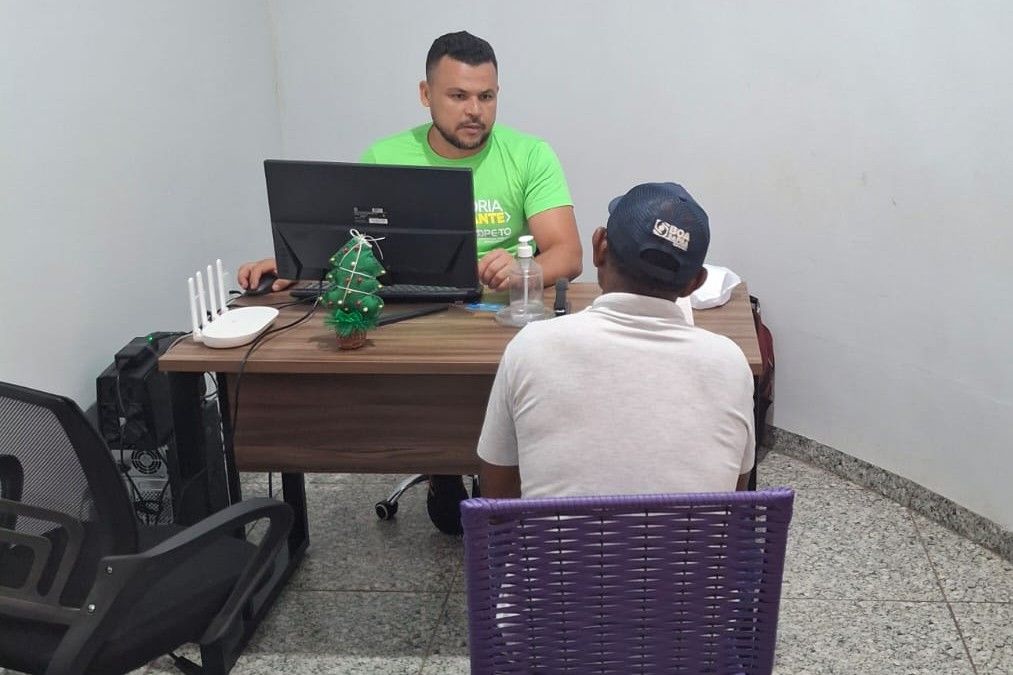 Assistidos buscaram atendimento da DPE-TO durante ação itinerante no município
