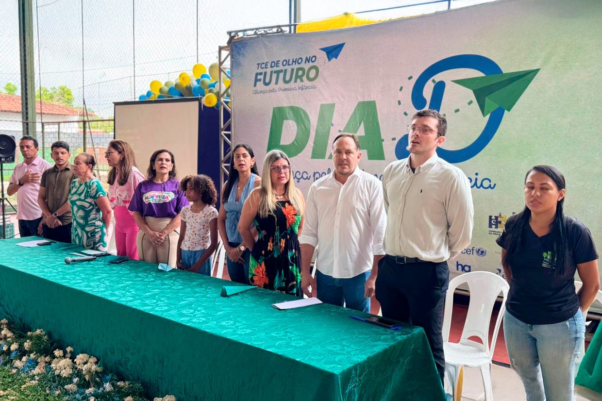 Ação em Tocantinópolis com a presença do defensor público Luiz Alberto Magalhães
