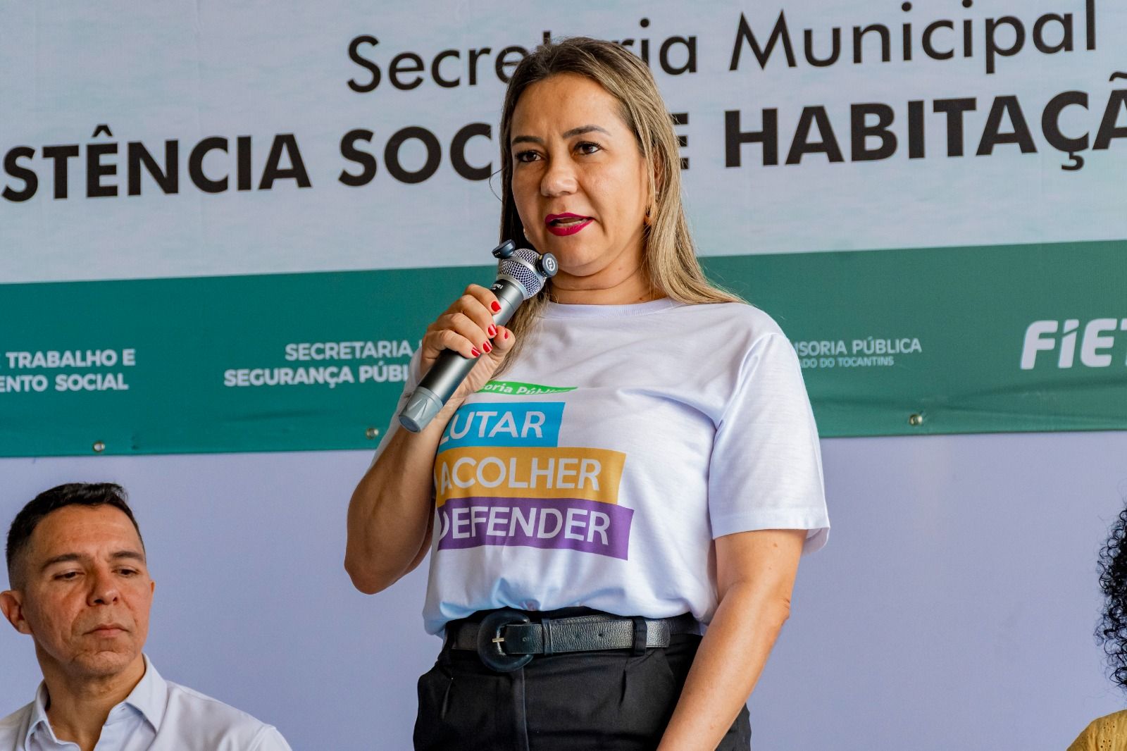 Arlete Kellen Dias Munis esteve presente na cidade de Paraíso