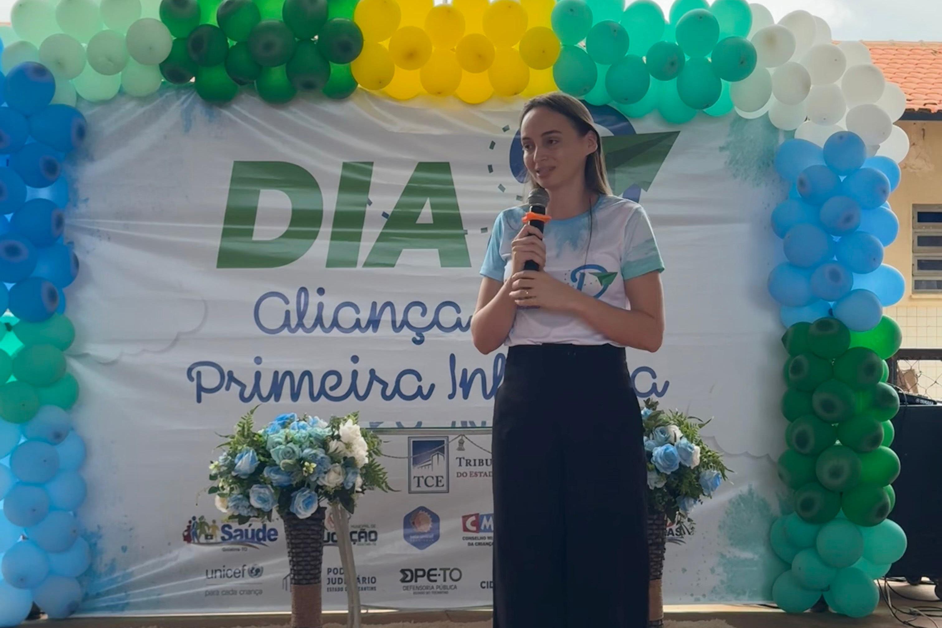 Defensora pública Débora da Silva Sousa em Goiatins