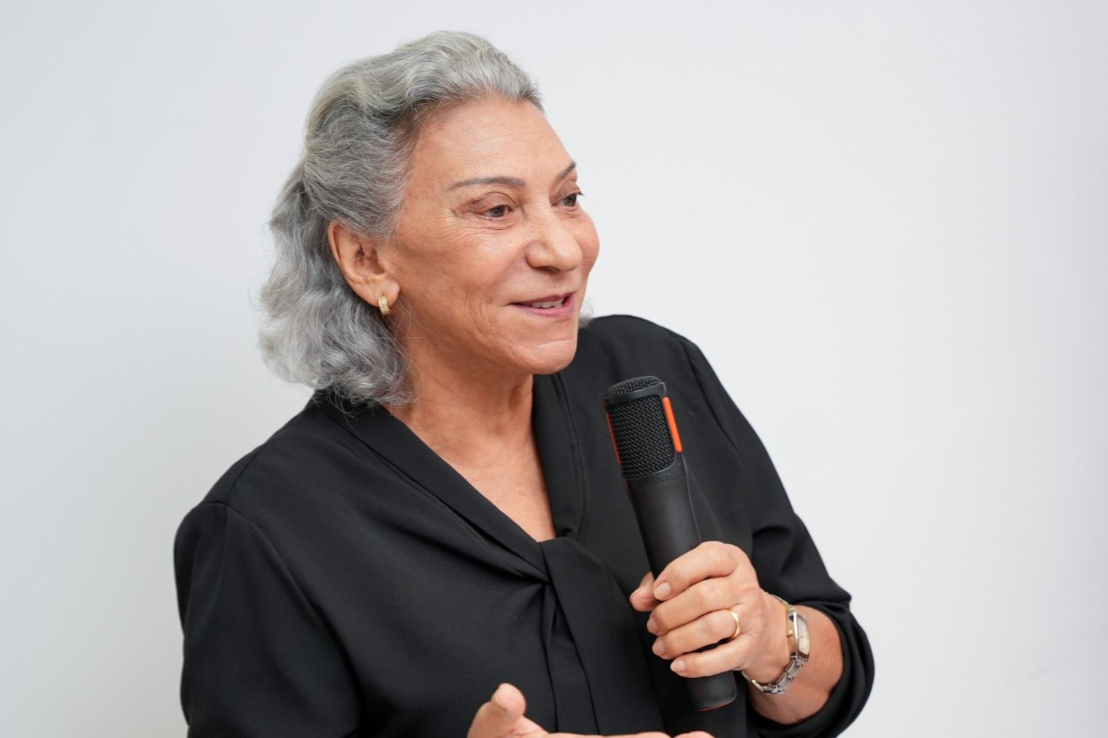 A secretária executiva da Secretaria Municipal da Mulher de Palmas, Mariza Sales, também participou do momento