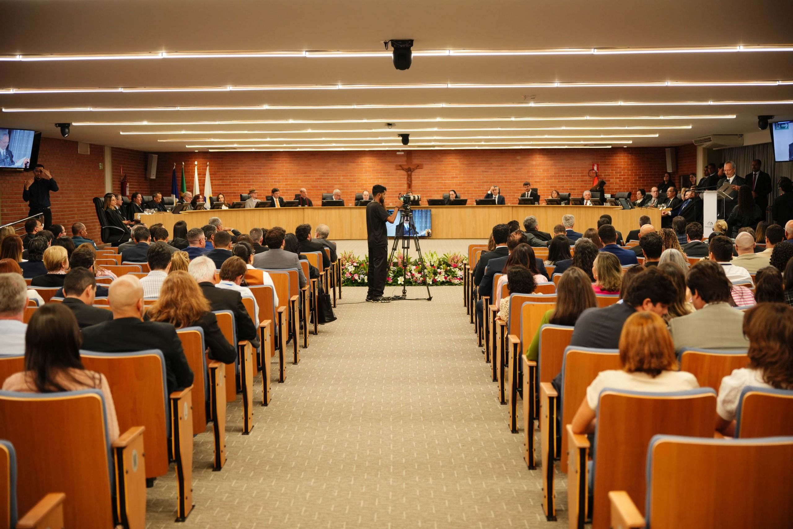 O evento aconteceu na na Sala de Sessões do Tribunal Pleno do TJTO, em Palmas