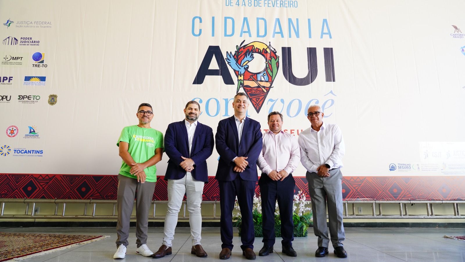 Defensores Públicos presentes na ação