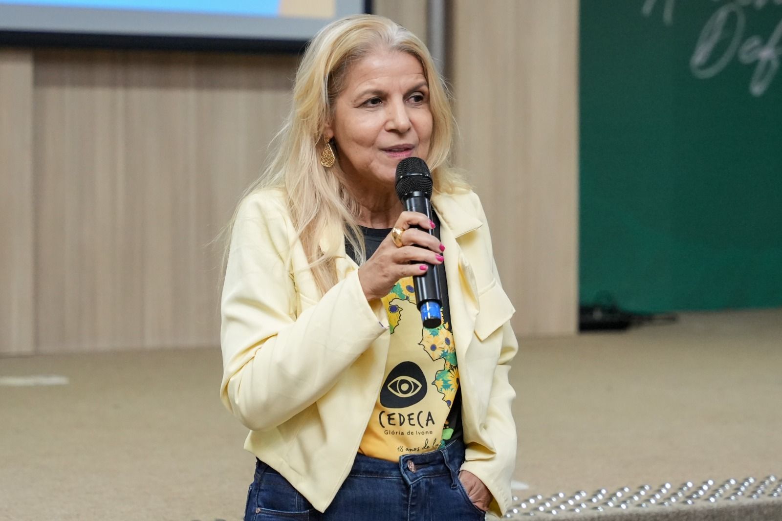 O evento foi realizado pelo Centro de Defesa dos Direitos da Criança e do Adolescente (Cedeca) Glória de Ivone