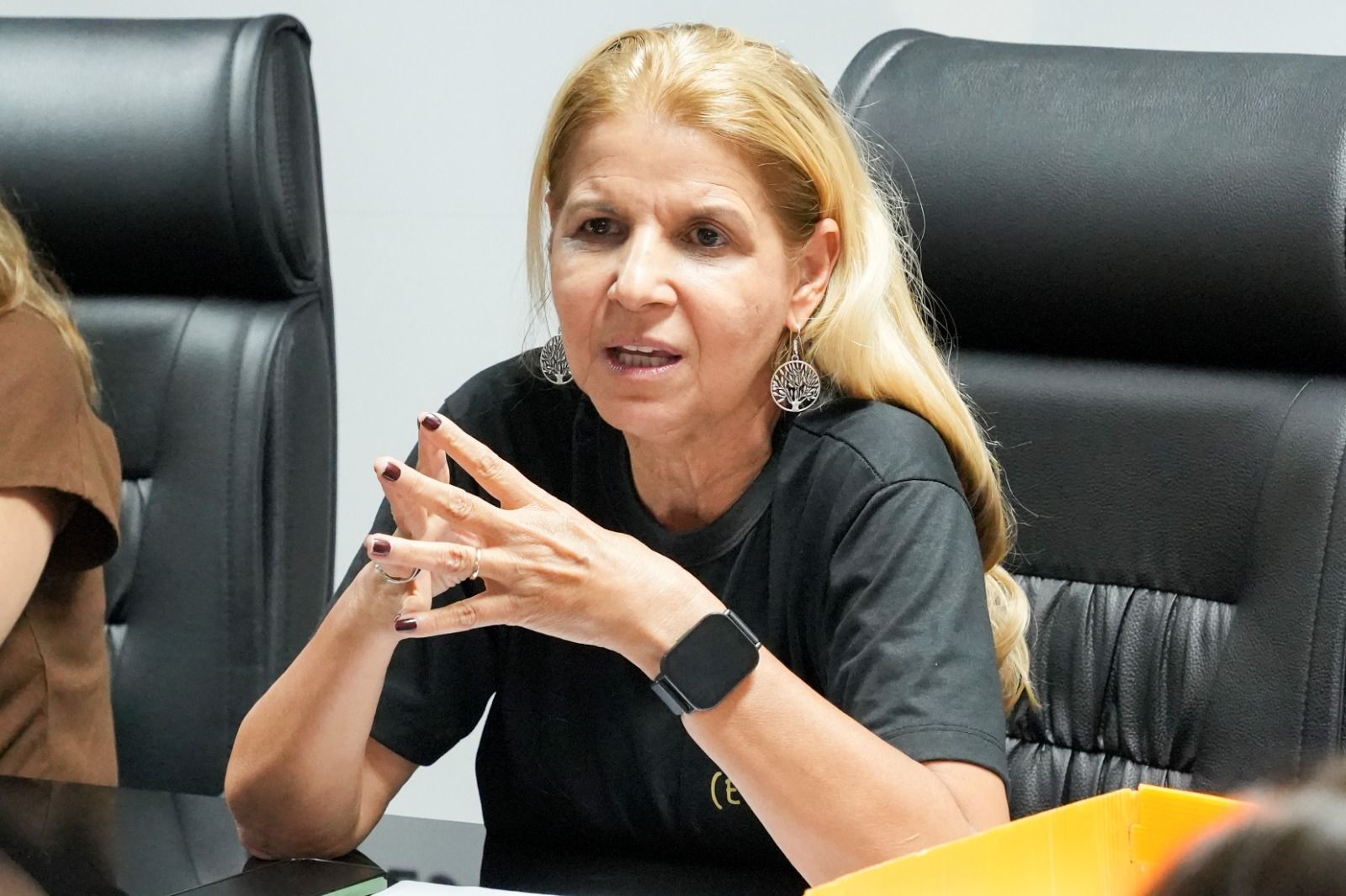 A coordenadora do Cedeca, Mônica Brito, destacou a importância da participação dos adolescentes na melhoria da política de atendimento