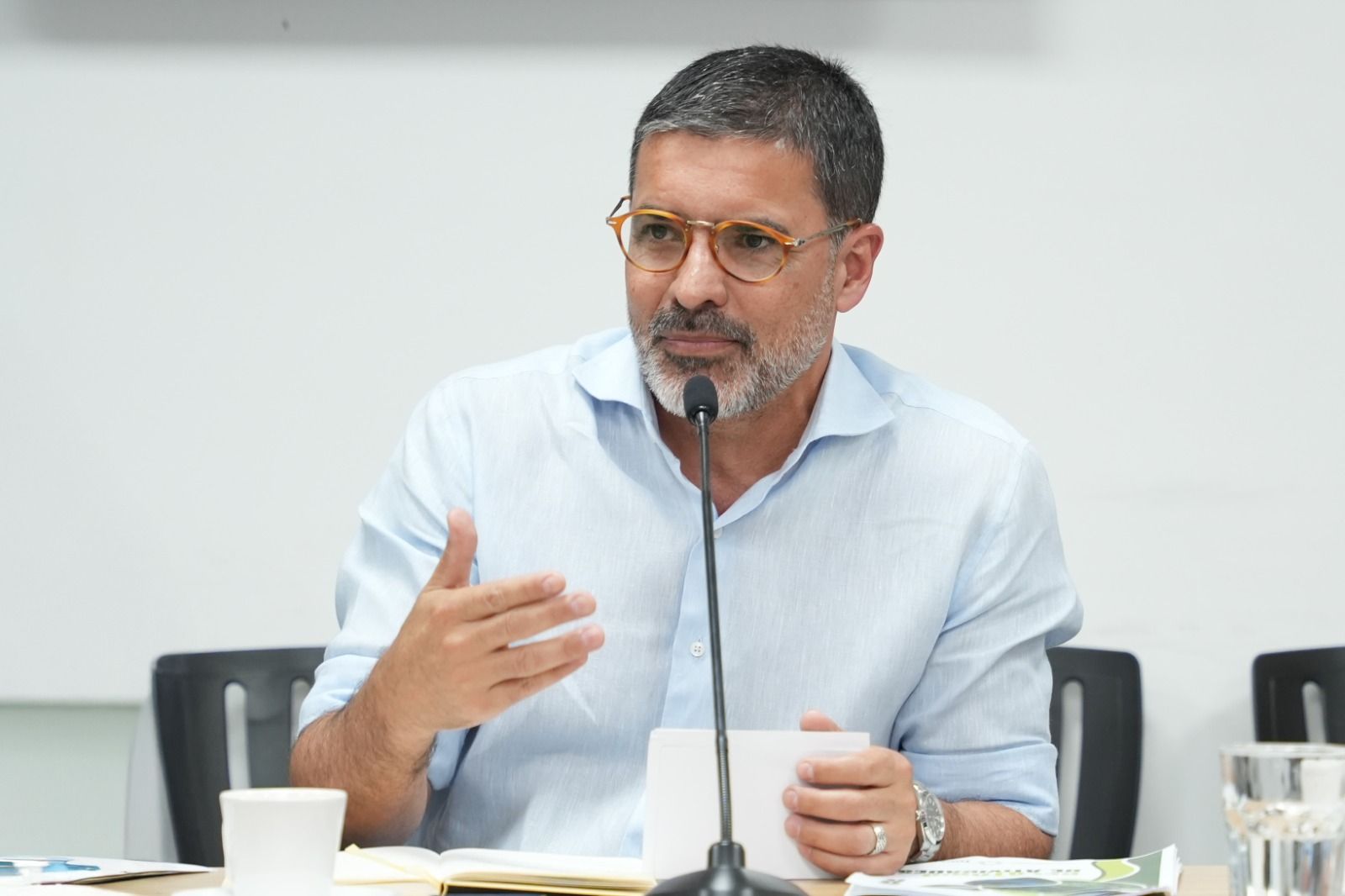 O secretário Marcelo Lelis ressaltou a importância das parcerias