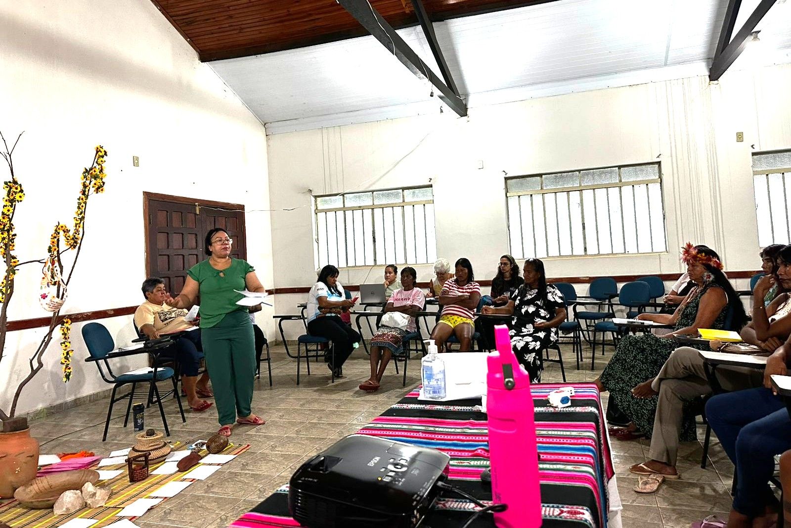 Psicóloga da DPE-TO Nilda Belo realizou intervenção acerca do auto cuidado