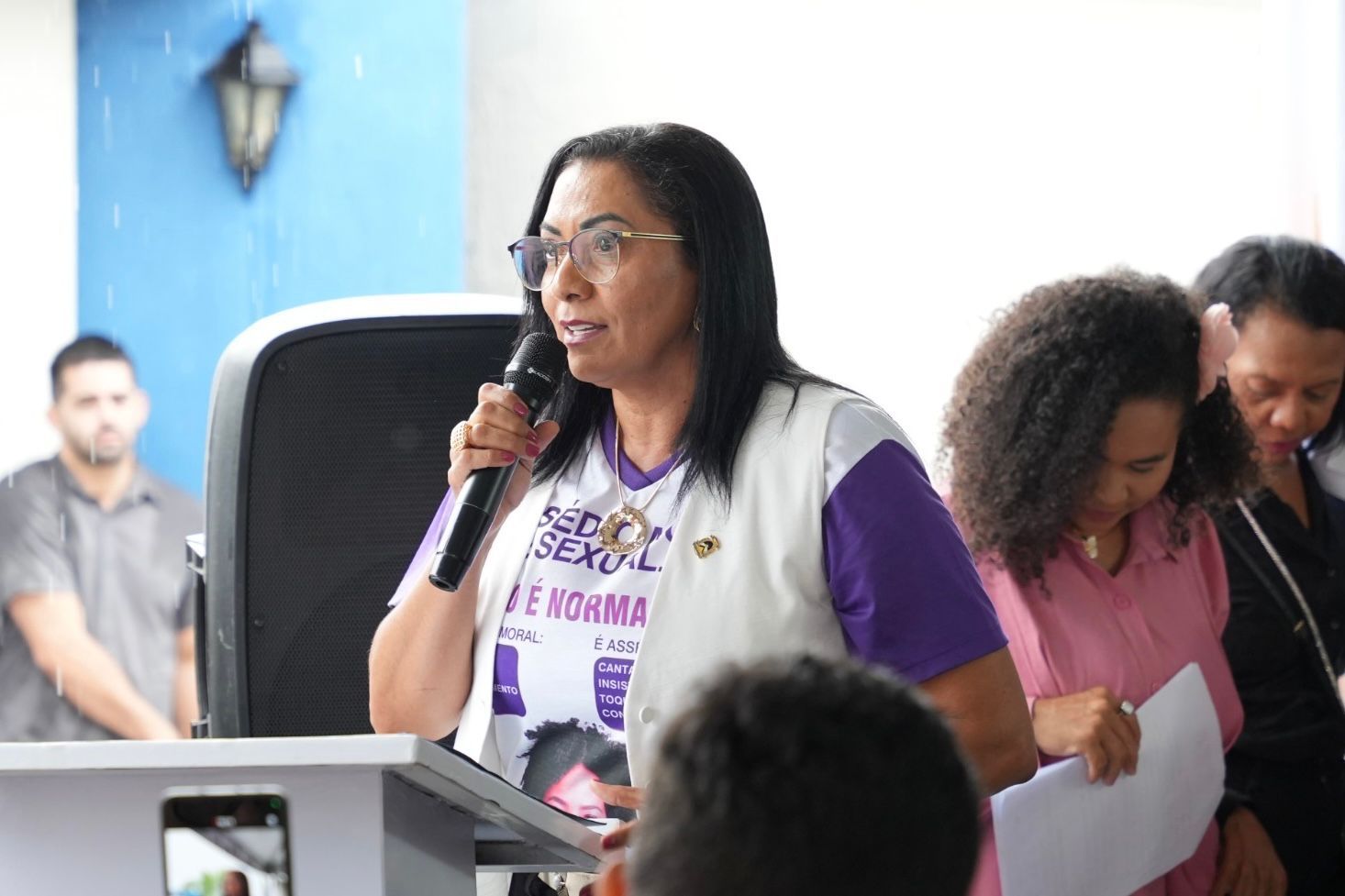 Berenice de Fátima Barbosa, também destacou que a implantação da unidade em Gurupi integra os esforços para reduzir os índices de violência doméstica na região